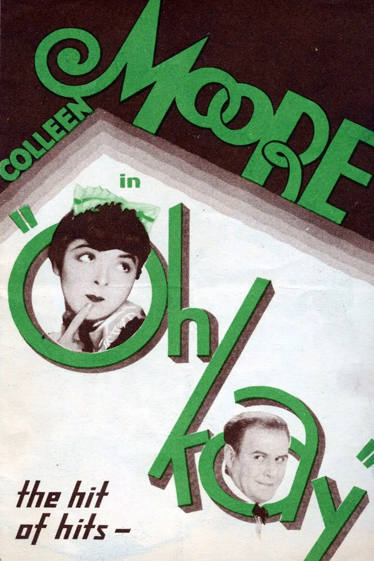 Plakat filmowy "Oh Kay!"