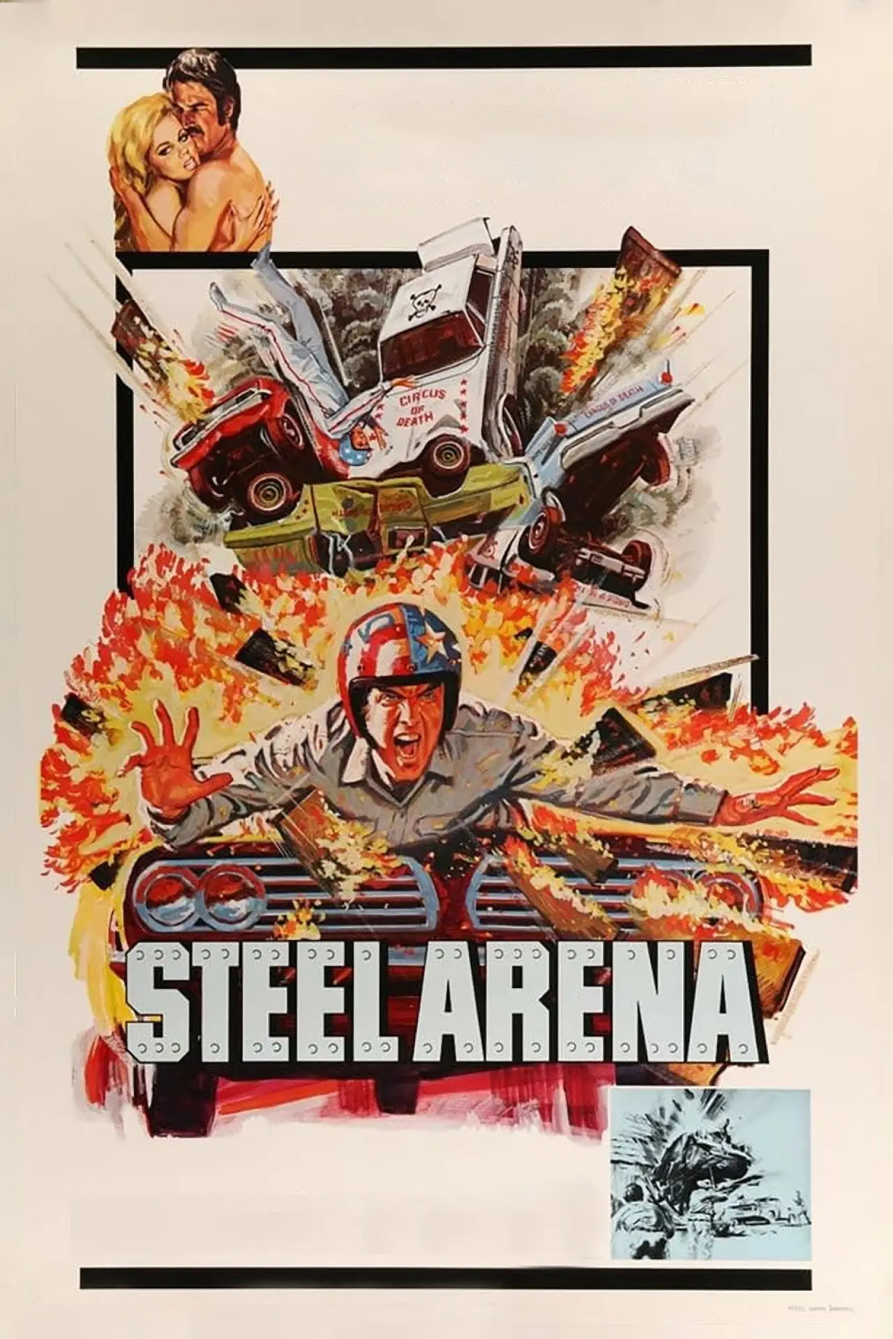 Plakat filmowy "Steel Arena"