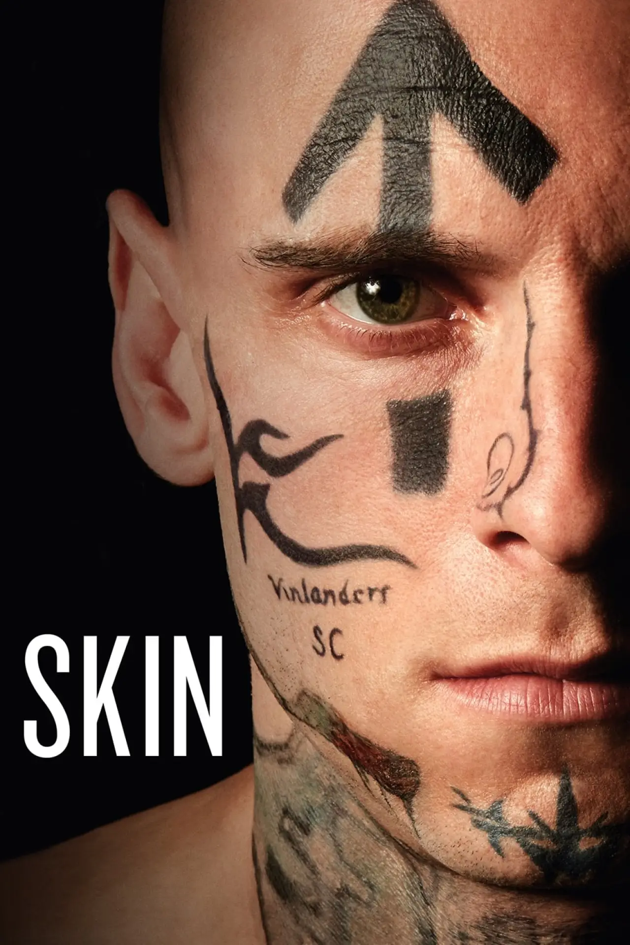 Plakat filmowy "Skin"