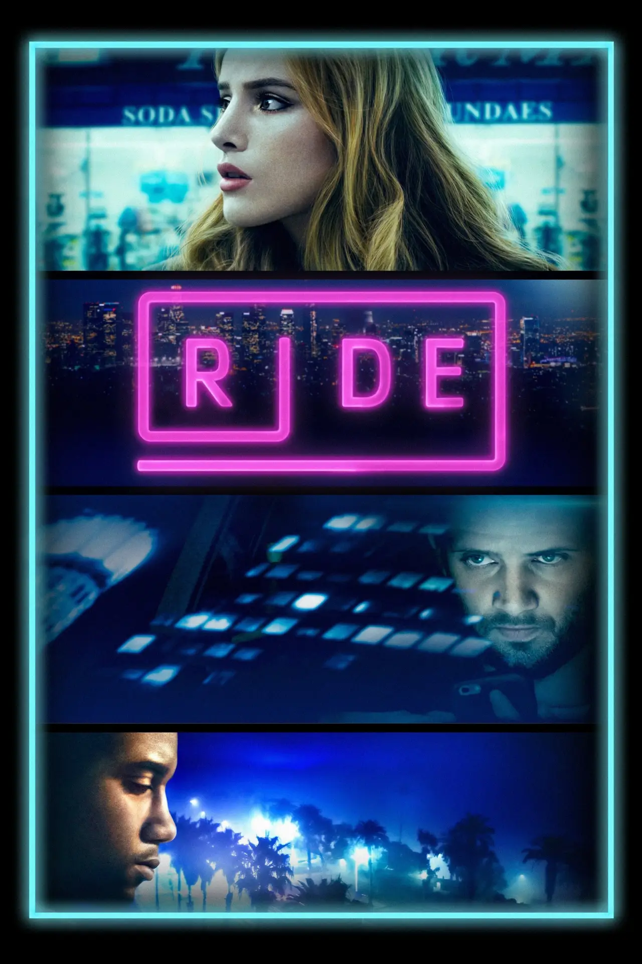 Plakat filmowy "Ride"