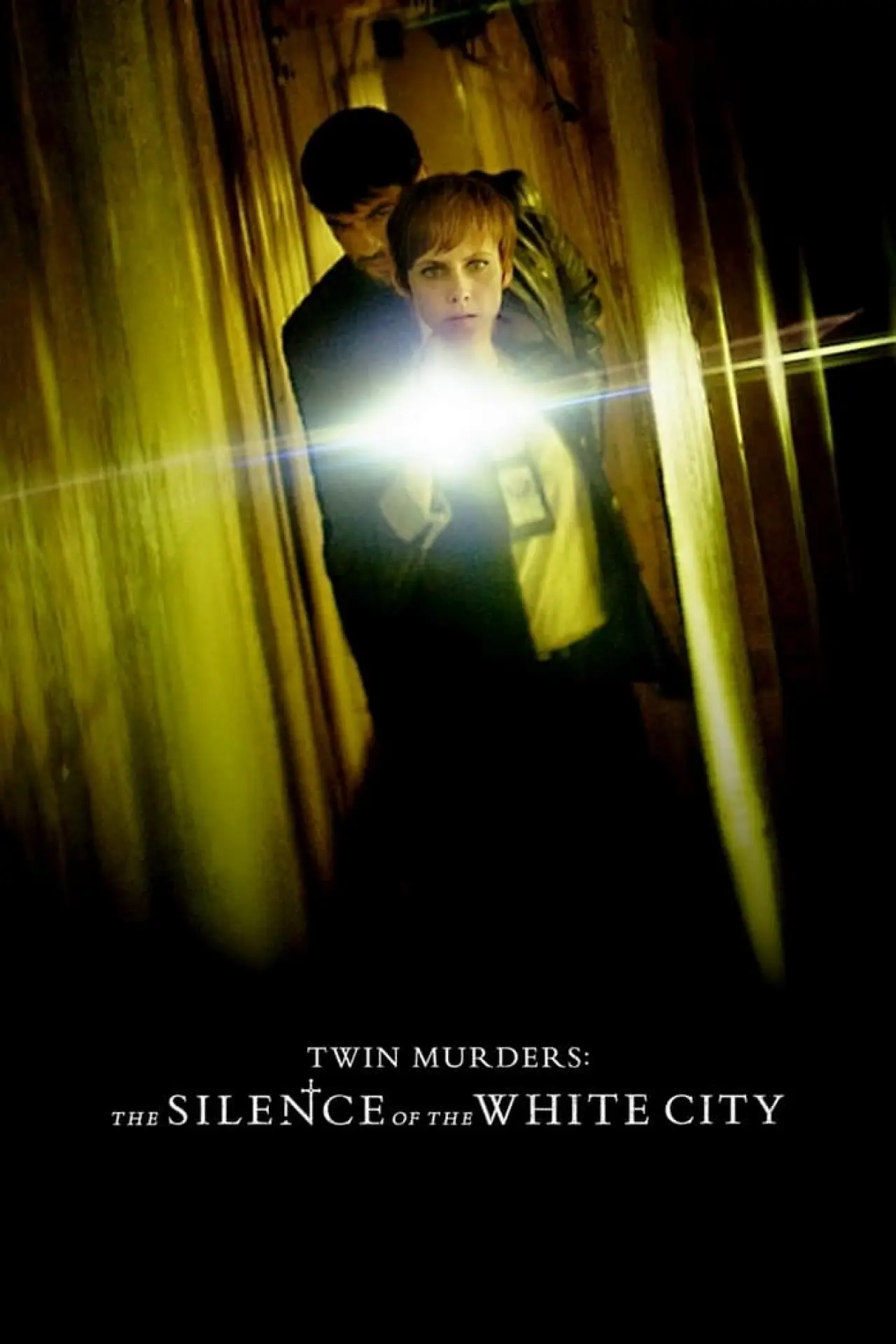 Plakat filmowy "Podwójne morderstwo: cisza białego miasta"