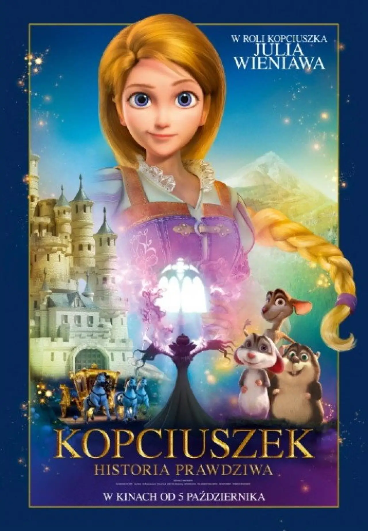Plakat filmowy "Kopciuszek. Historia prawdziwa"