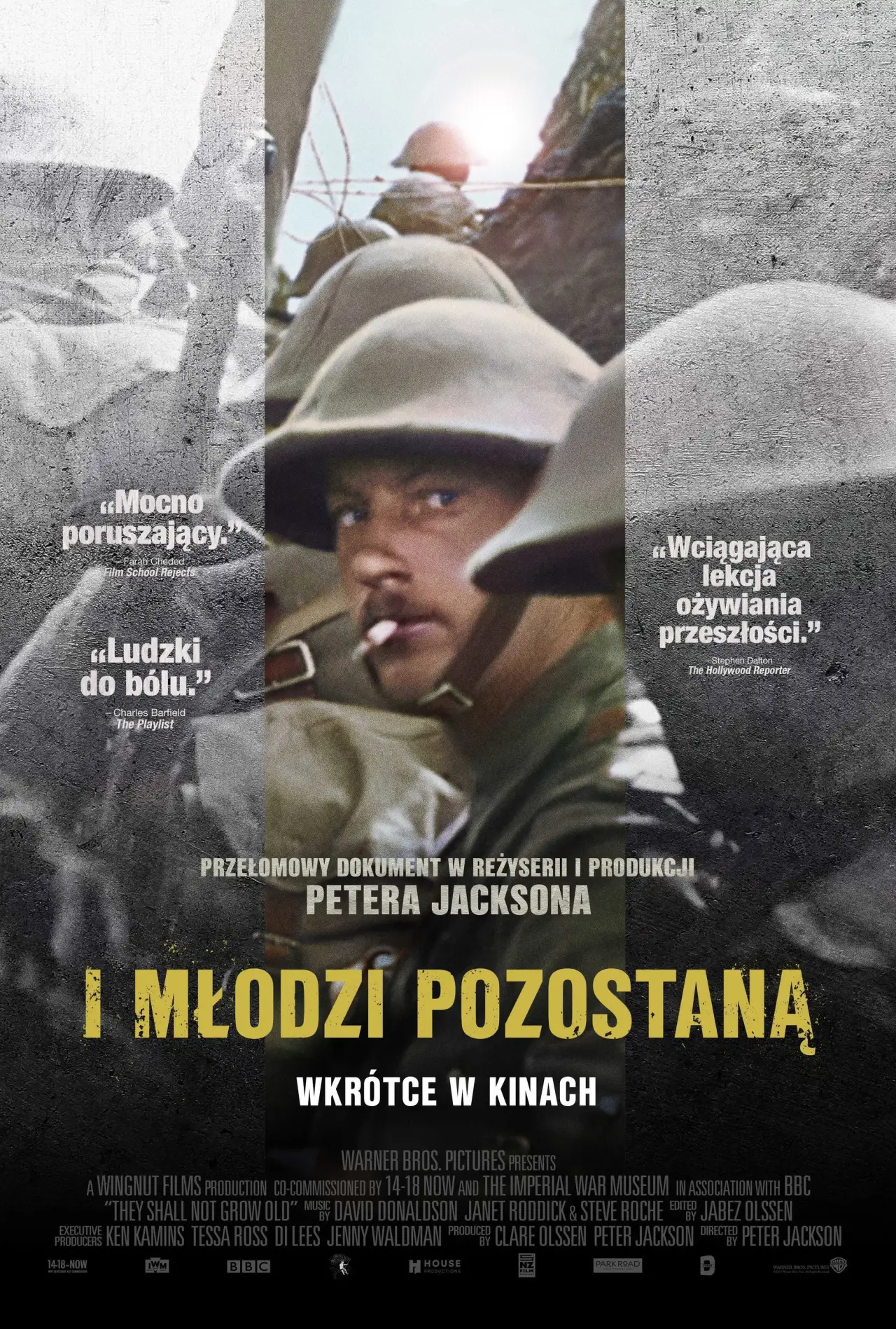 Plakat filmowy "I młodzi pozostaną"