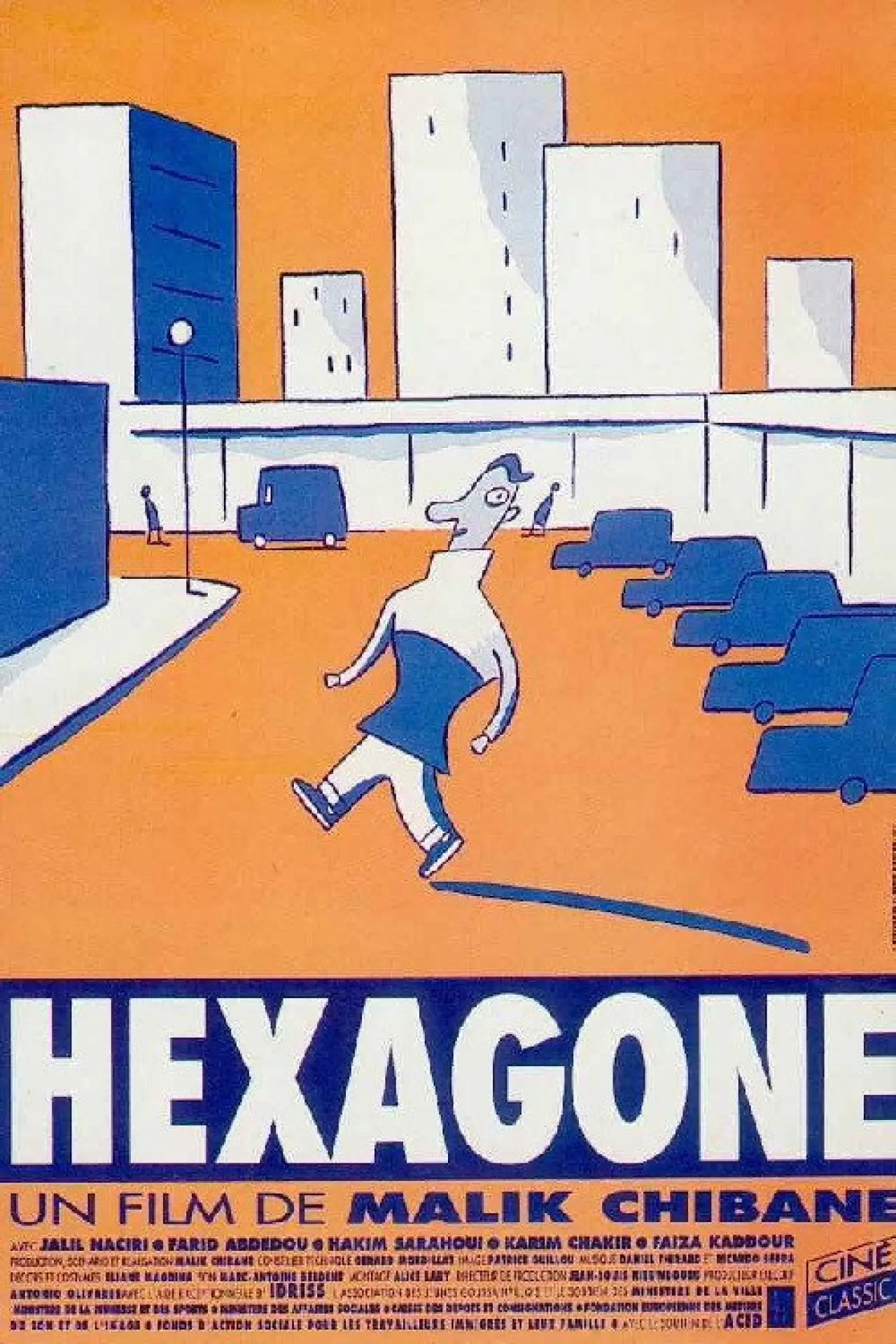 Plakat filmowy "Hexagone"