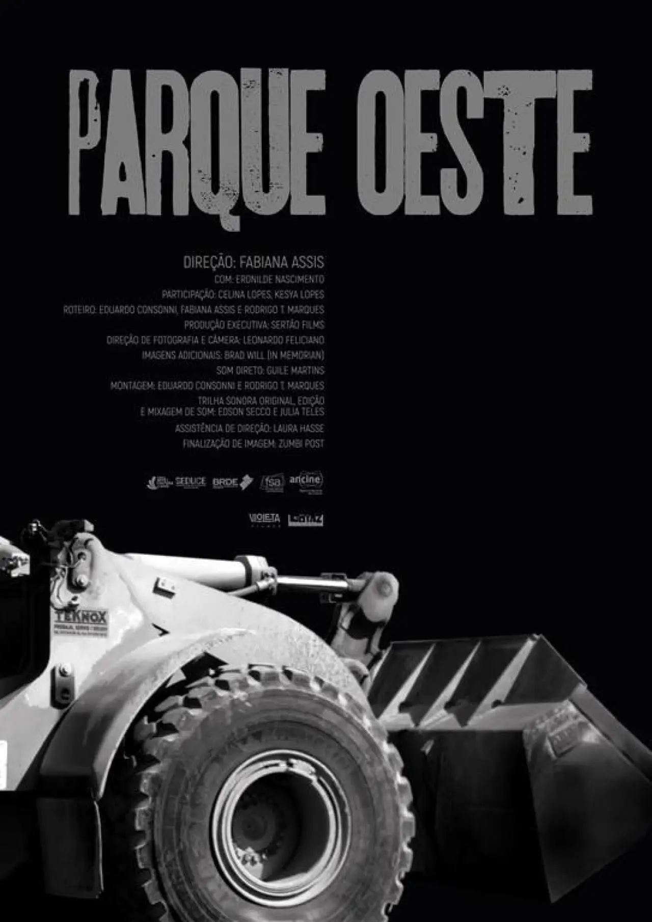 Plakat filmowy "Parque Oeste"