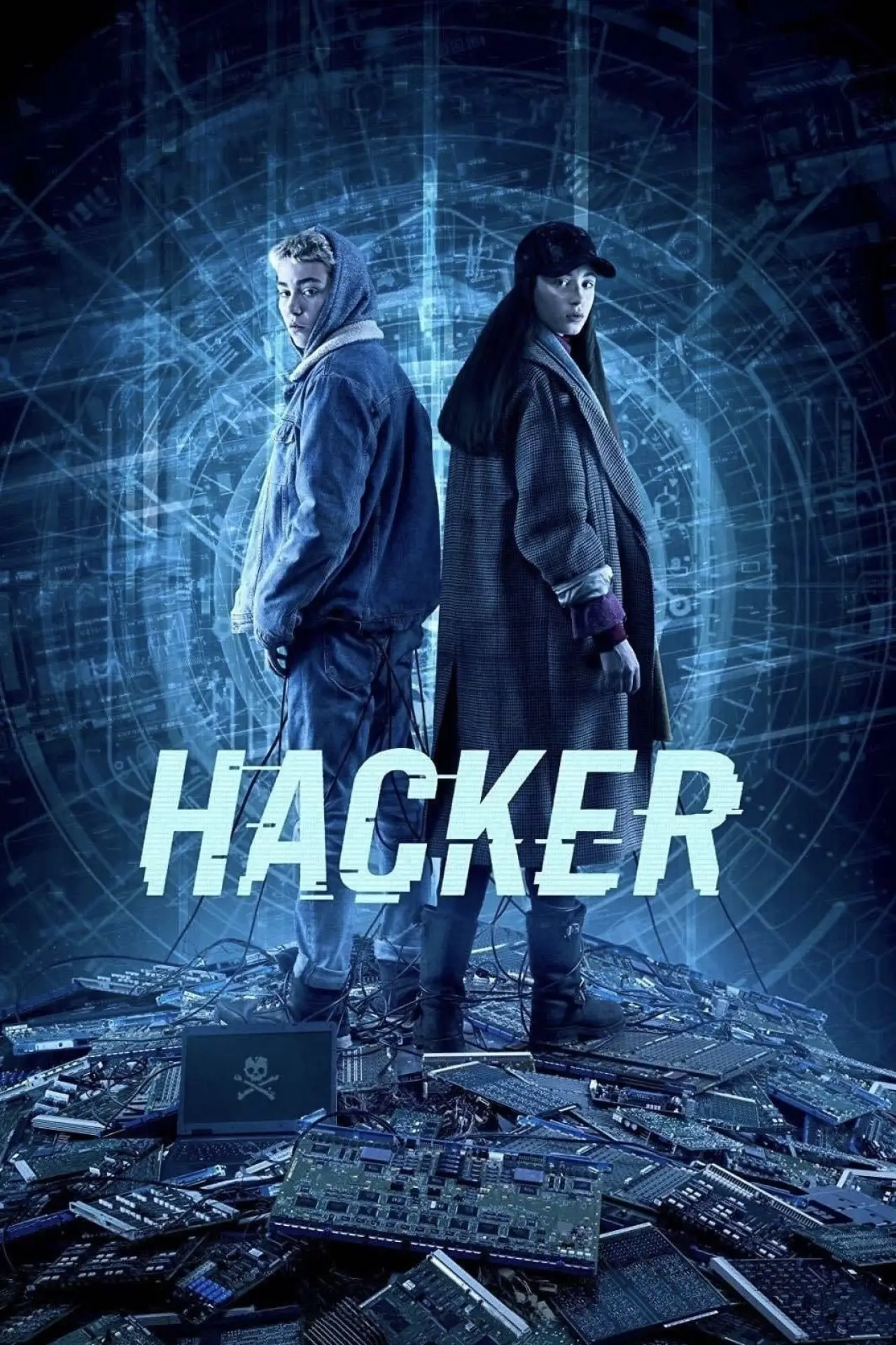 Plakat filmowy "Haker"