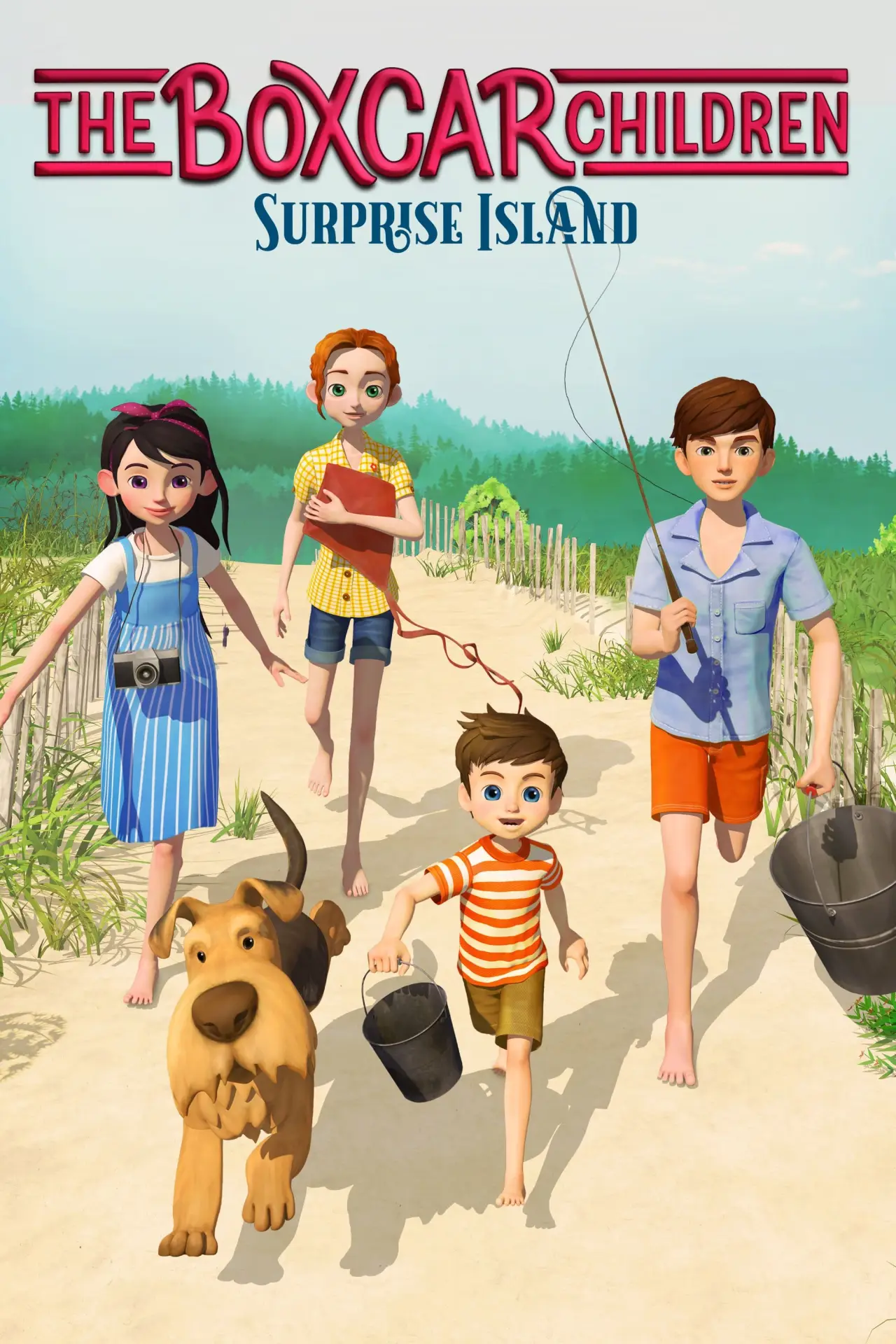 Plakat filmowy "The Boxcar Children: Surprise Island"
