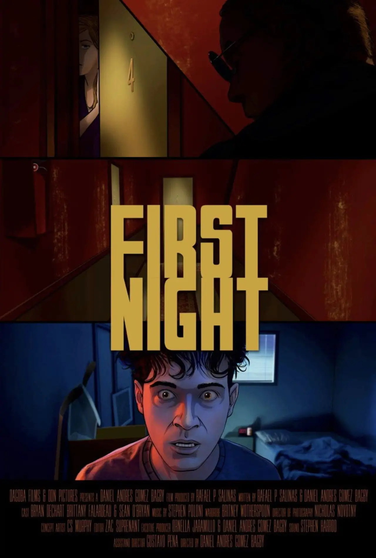 Plakat filmowy "First Night"