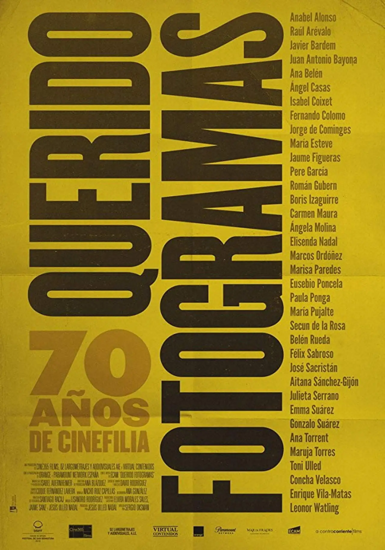 Plakat filmowy "Querido Fotogramas"