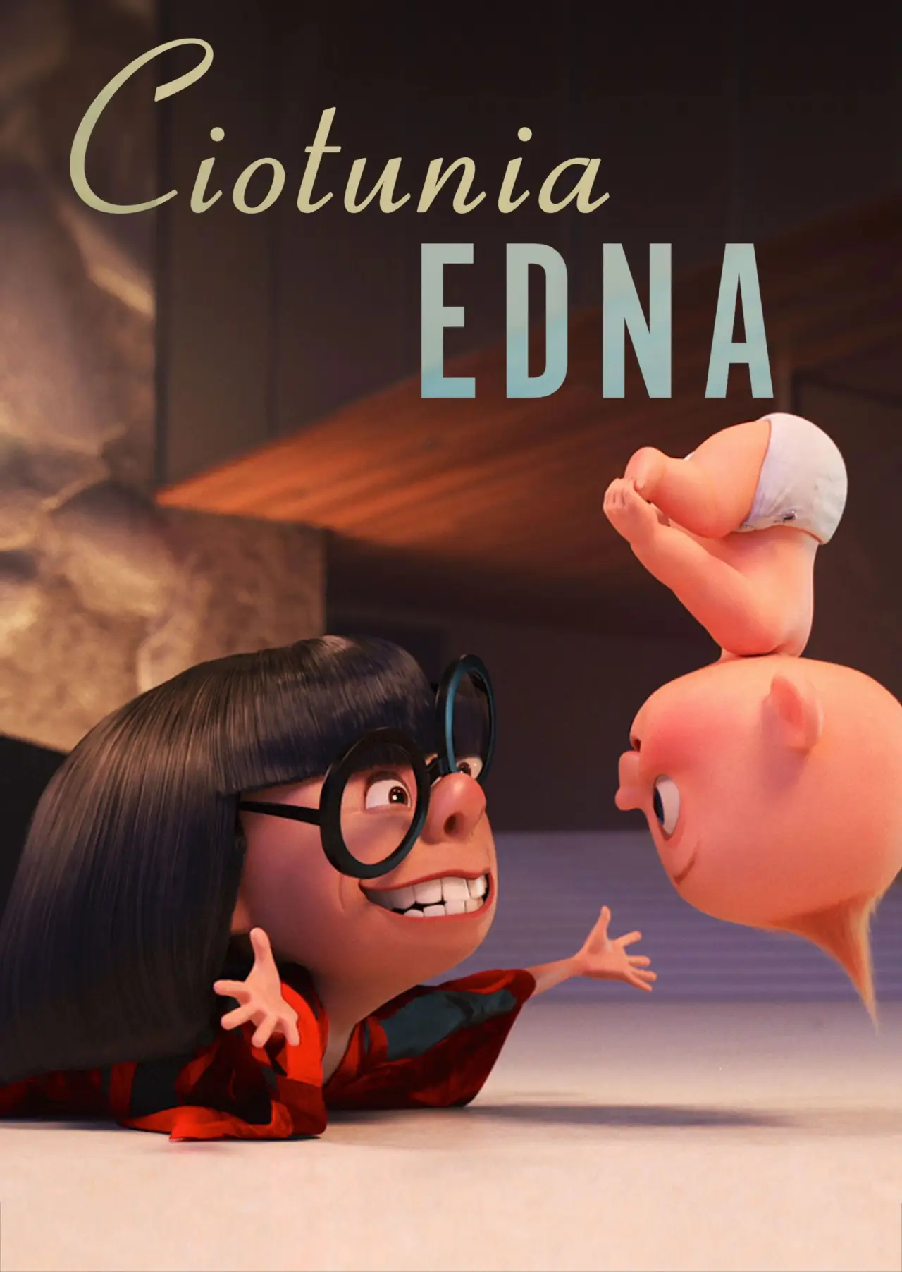 Plakat filmowy "Ciotunia Edna"