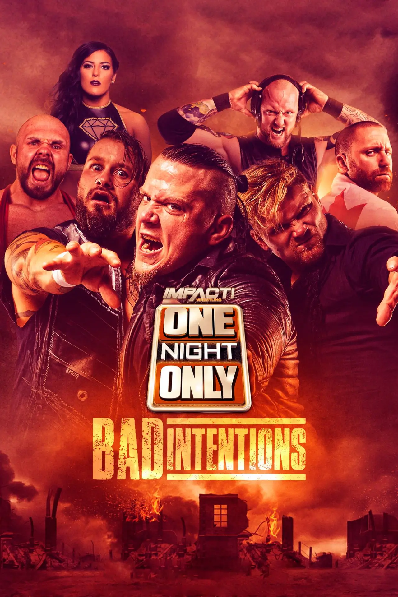 Plakat filmowy "IMPACT Wrestling: One Night Only: Bad Intentions"