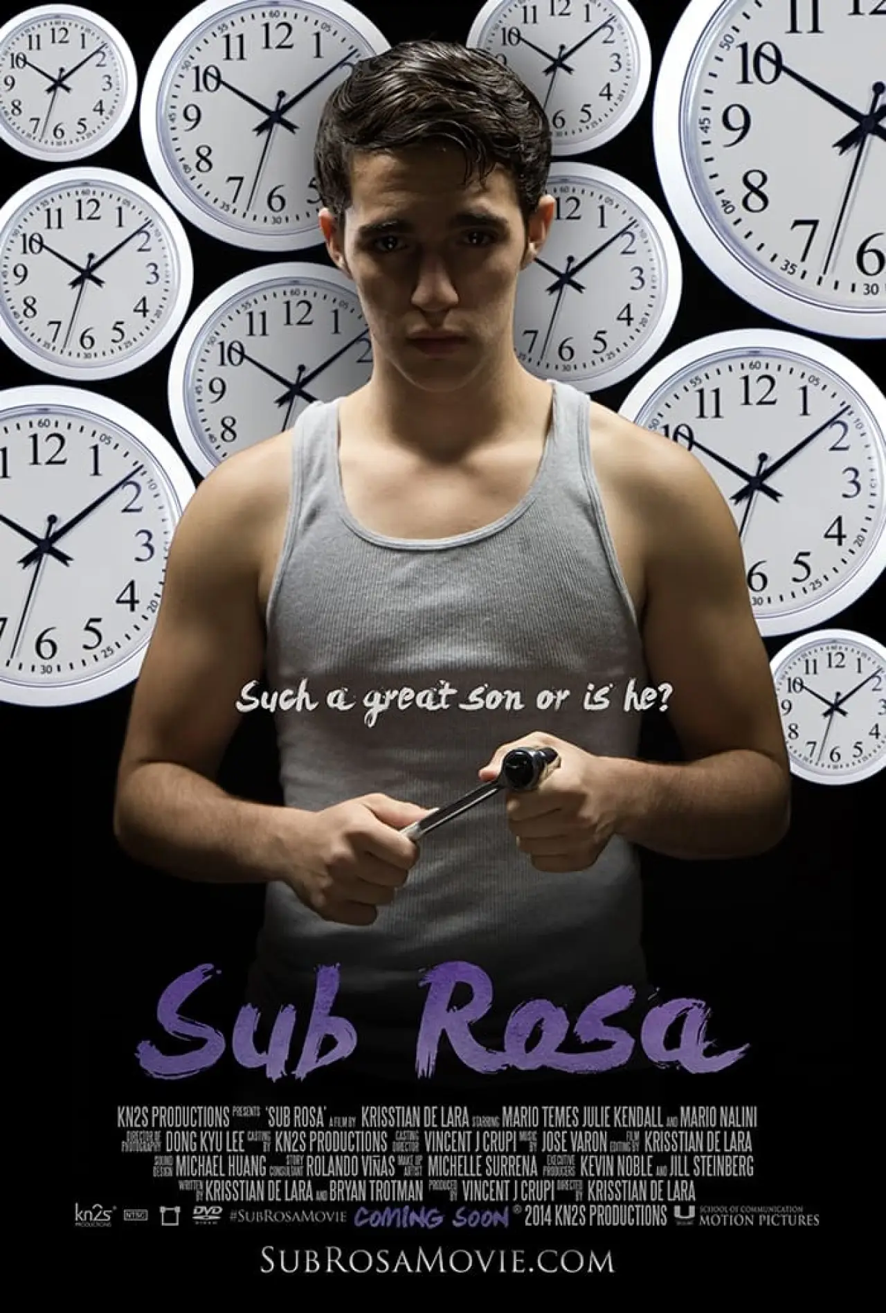 Plakat filmowy "Sub Rosa"