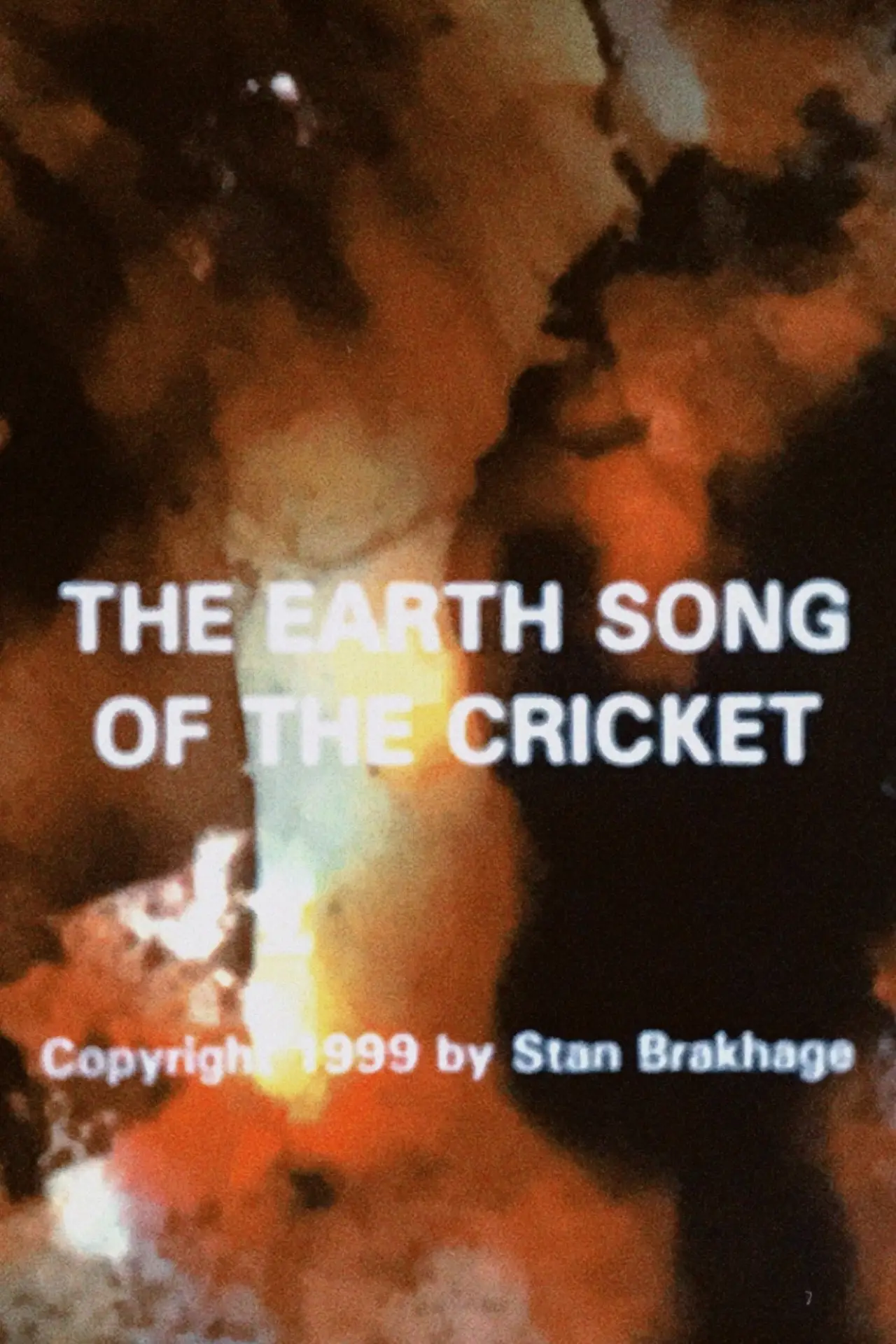 Plakat filmowy "The Earthsong of the Cricket"