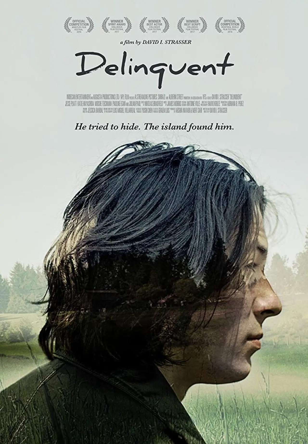 Plakat filmowy "Przestępca"
