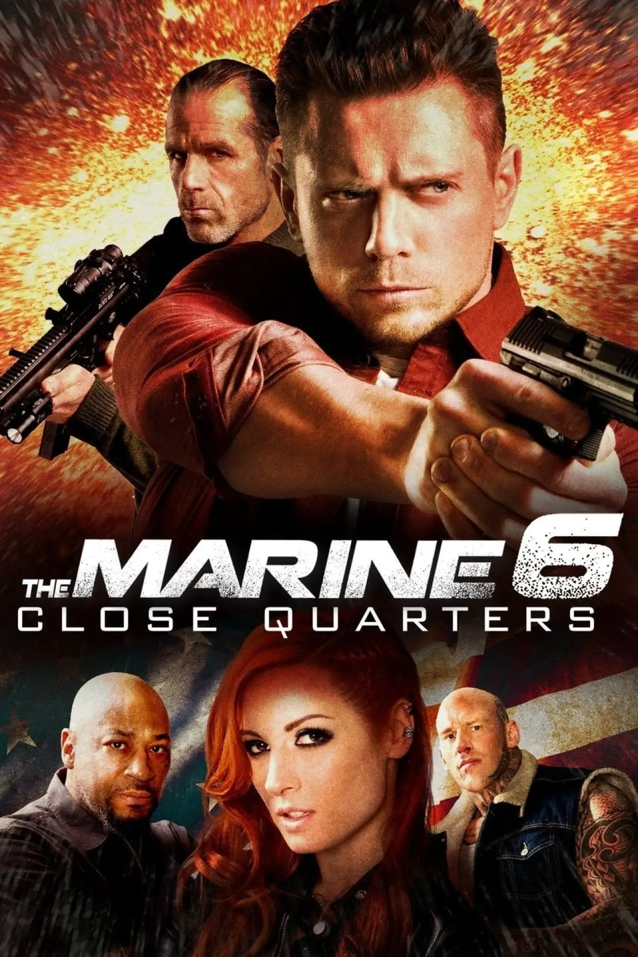 Plakat filmowy "W Cywilu 6: Bezpośrednie Starcie"