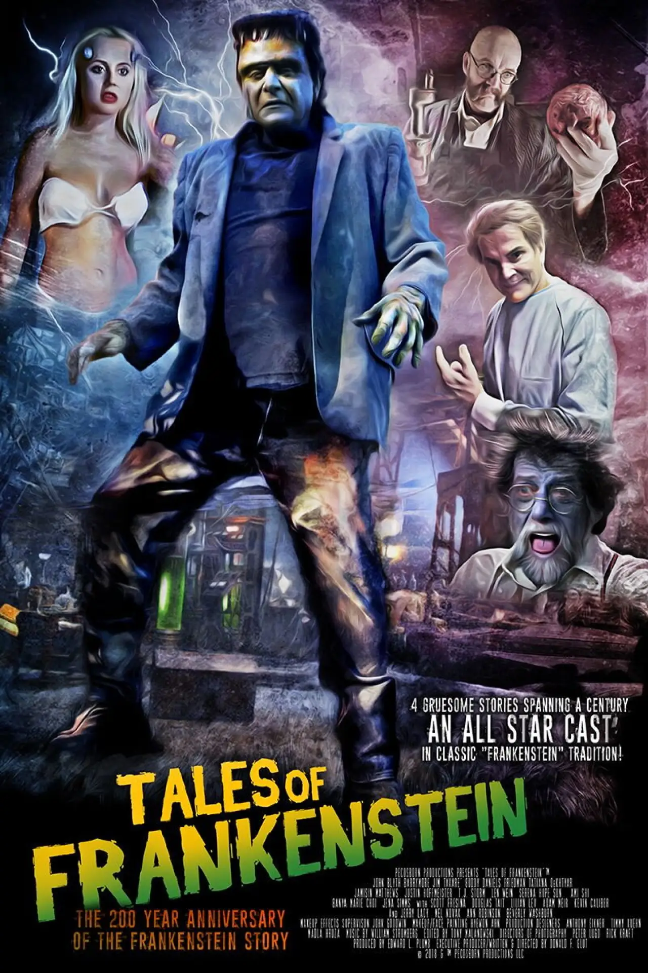 Plakat filmowy "Tales of Frankenstein"