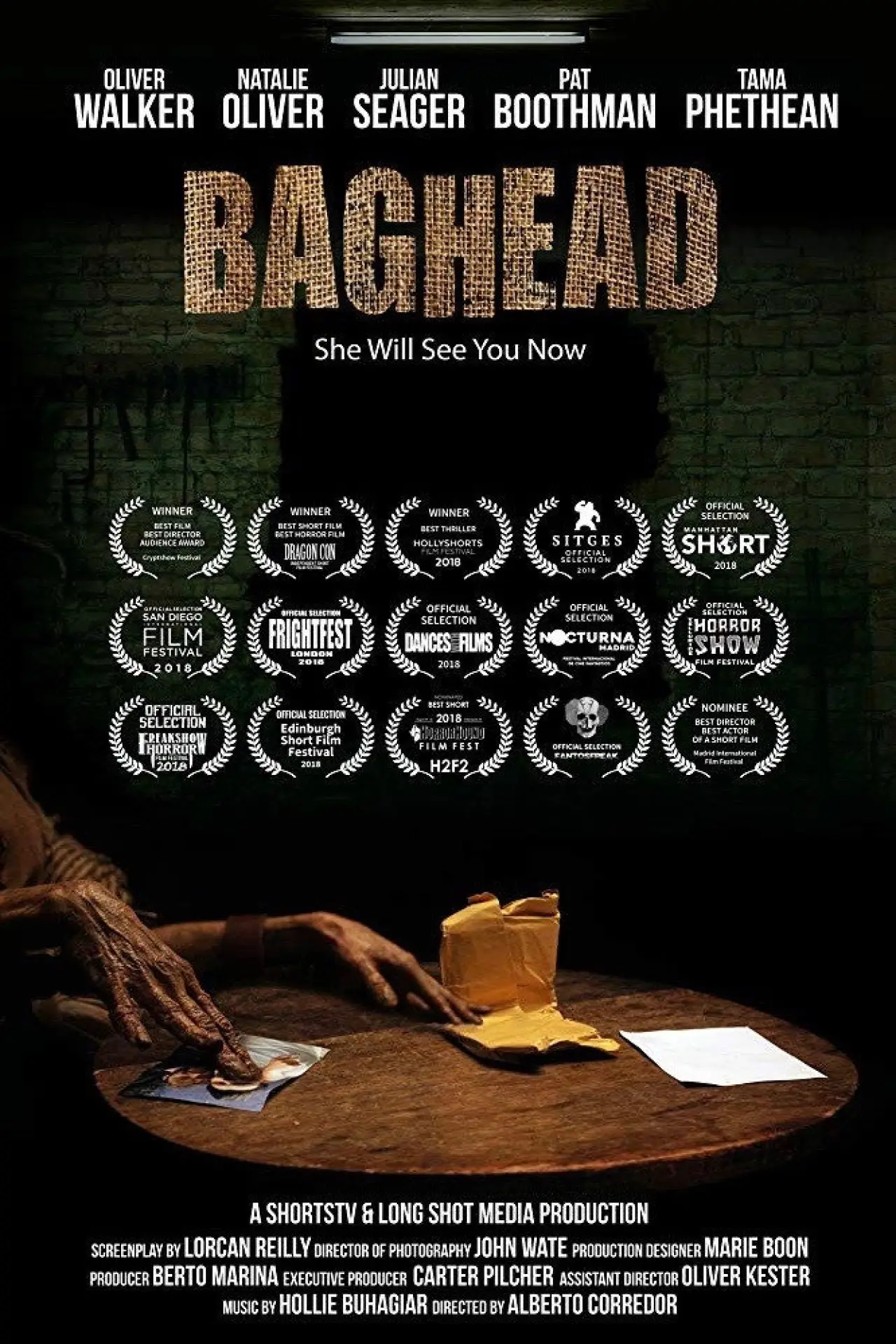 Plakat filmowy "Baghead"