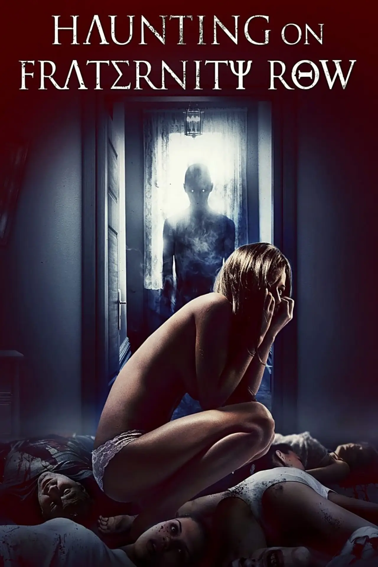 Plakat filmowy "Haunting on Fraternity Row"