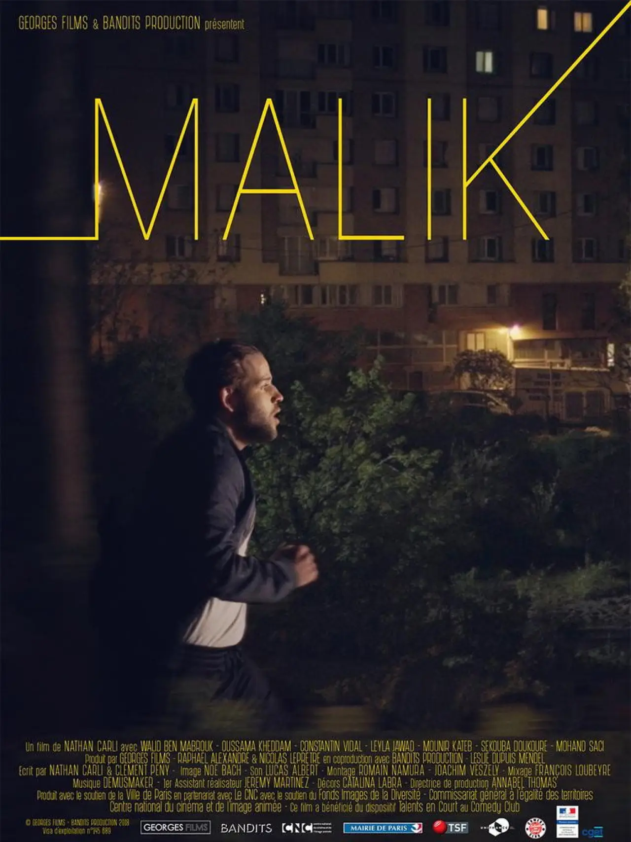 Plakat filmowy "Malik"