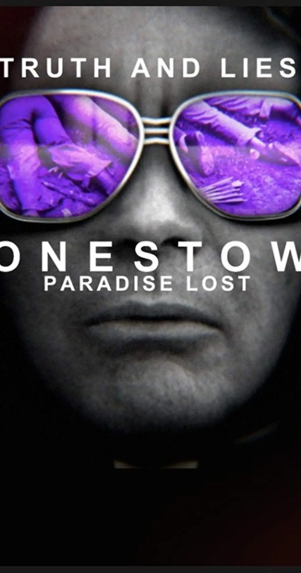 Plakat filmowy "Truth and Lies: Jonestown, Paradise Lost"