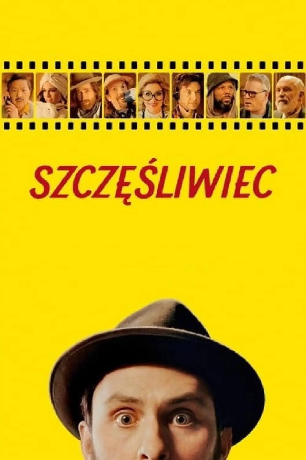 Plakat filmowy "Szczęśliwiec"