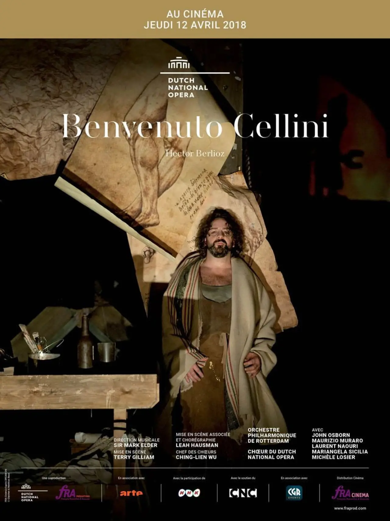 Plakat filmowy "Benvenuto Cellini"