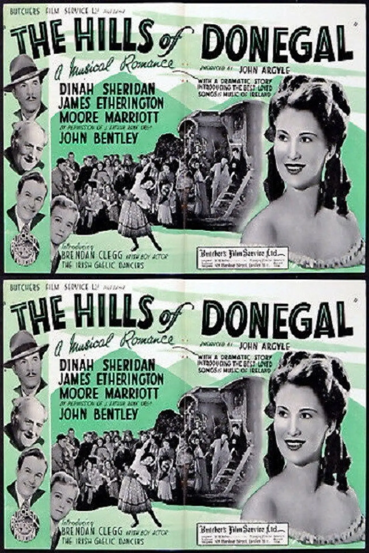 Plakat filmowy "The Hills of Donegal"