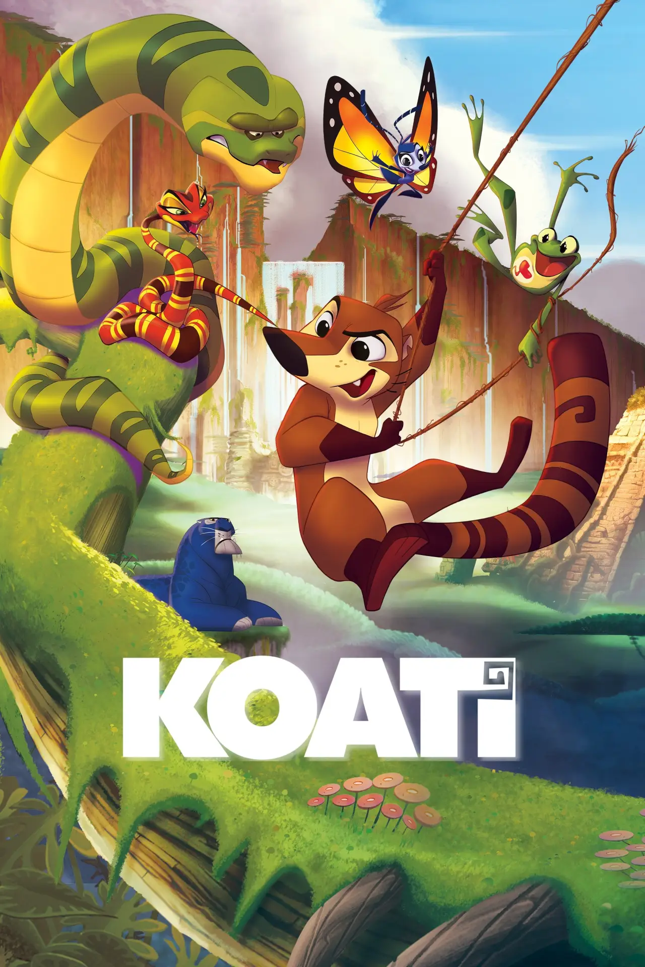 Plakat filmowy "Koati"