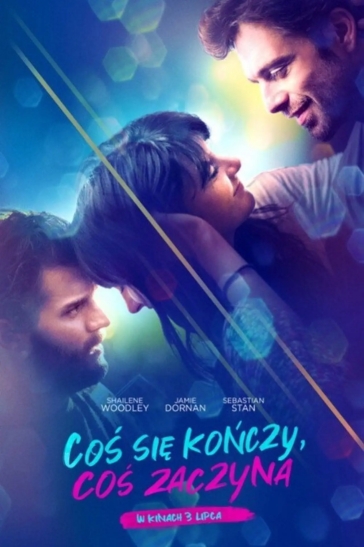 Plakat filmowy "Coś się kończy, coś zaczyna"