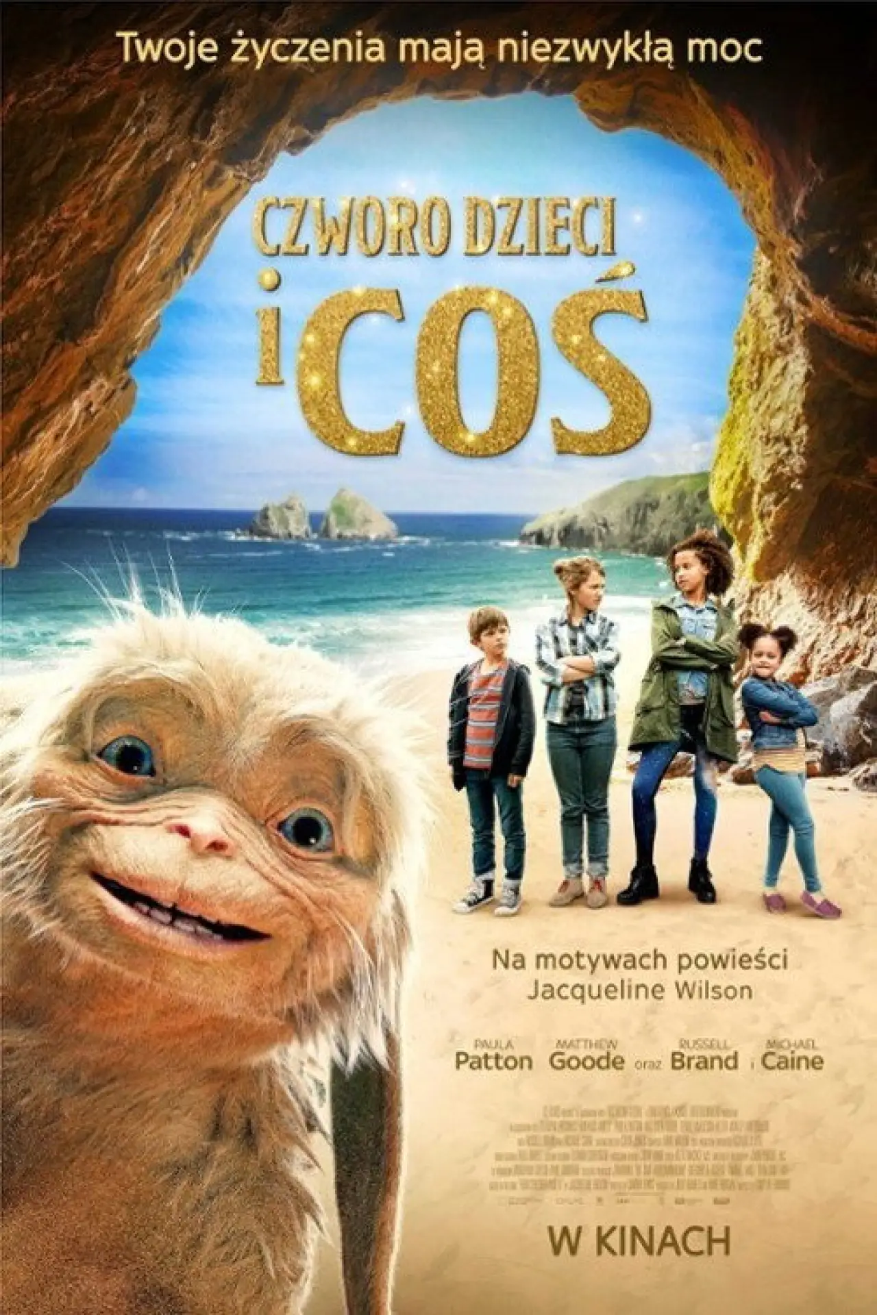 Plakat filmowy "Czworo dzieci i coś"