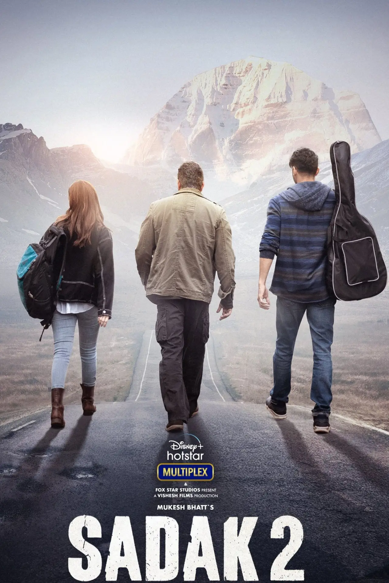 Plakat filmowy "सड़क २"
