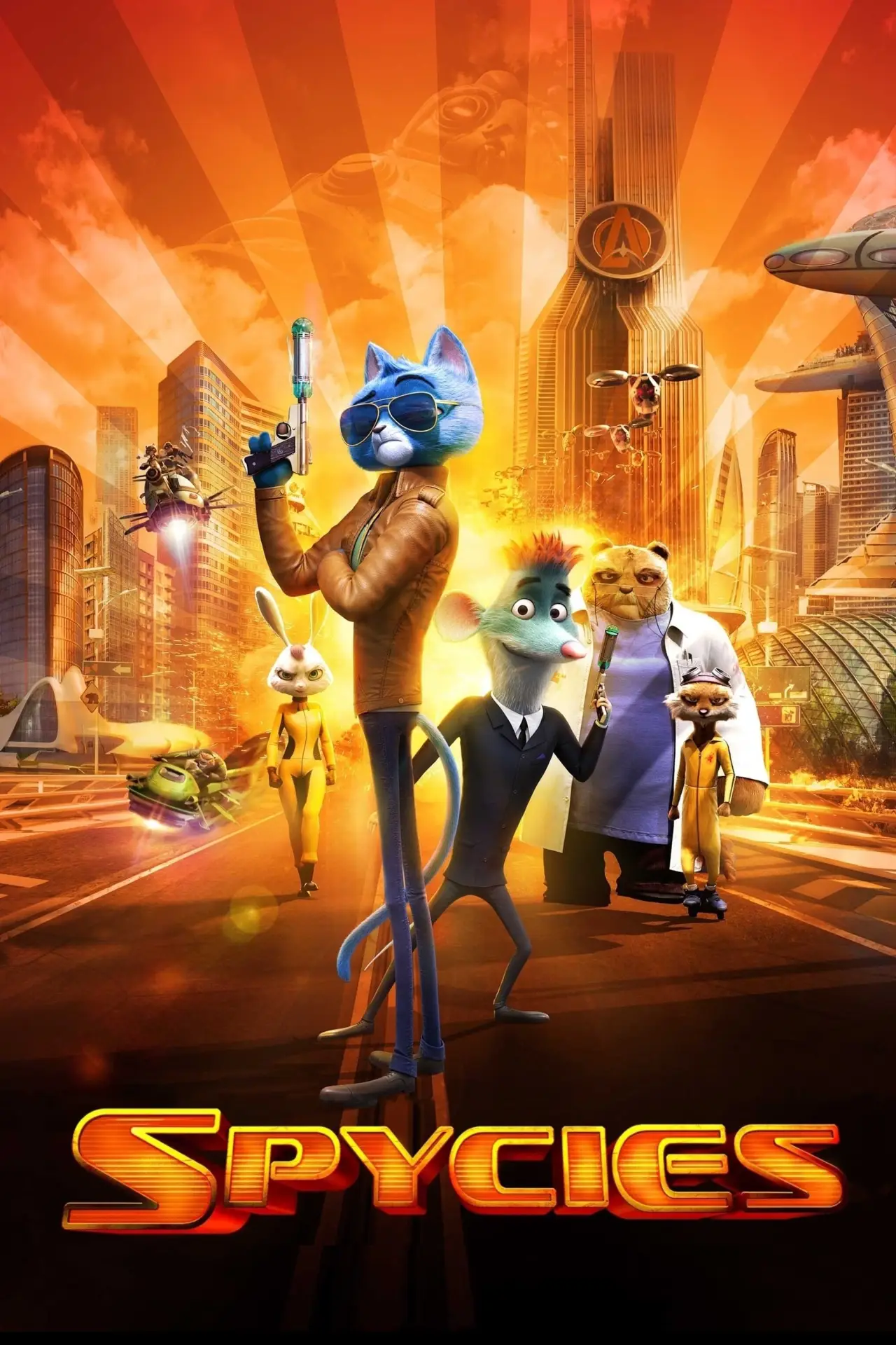 Plakat filmowy "Agenciaki"