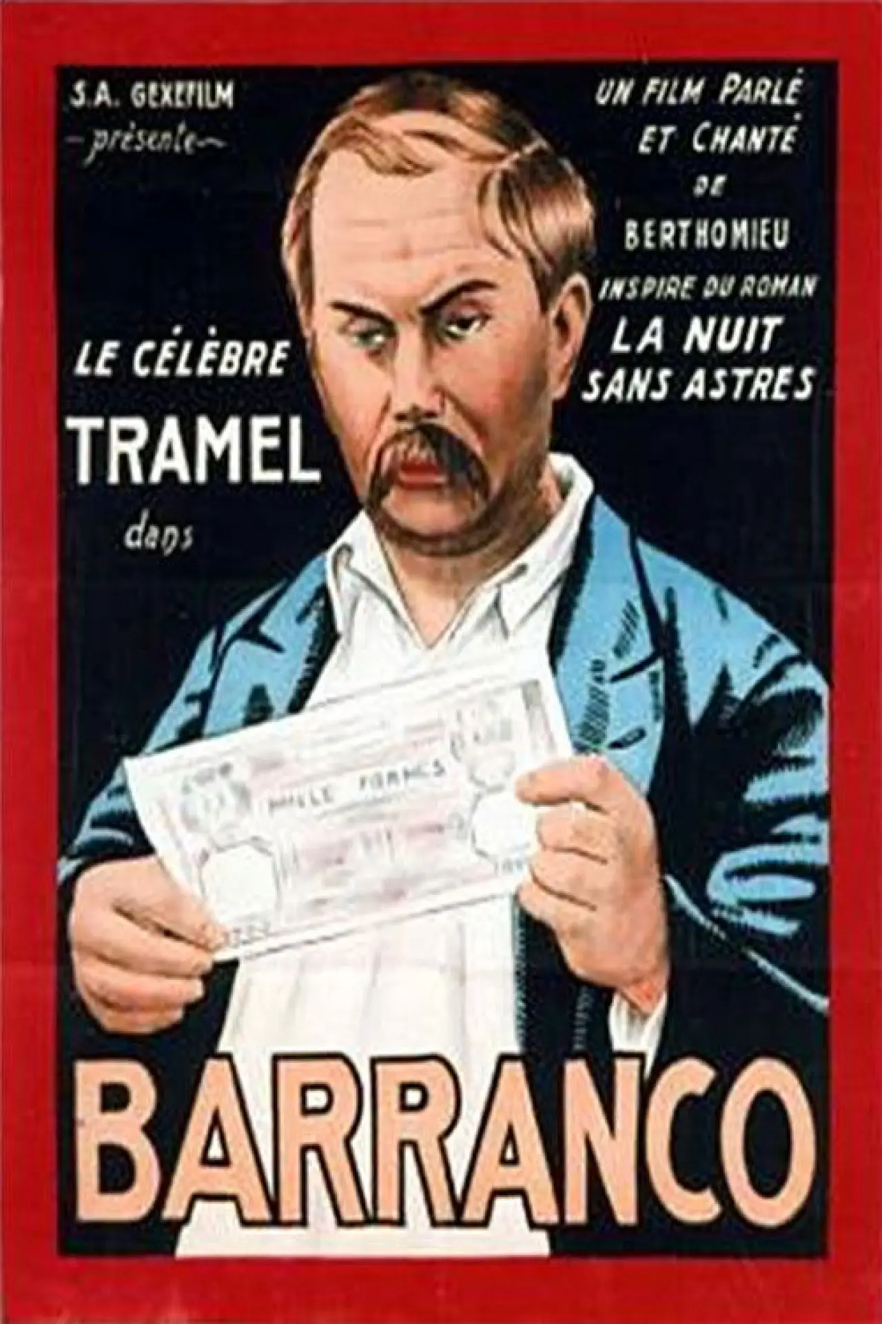 Plakat filmowy "Barranco"