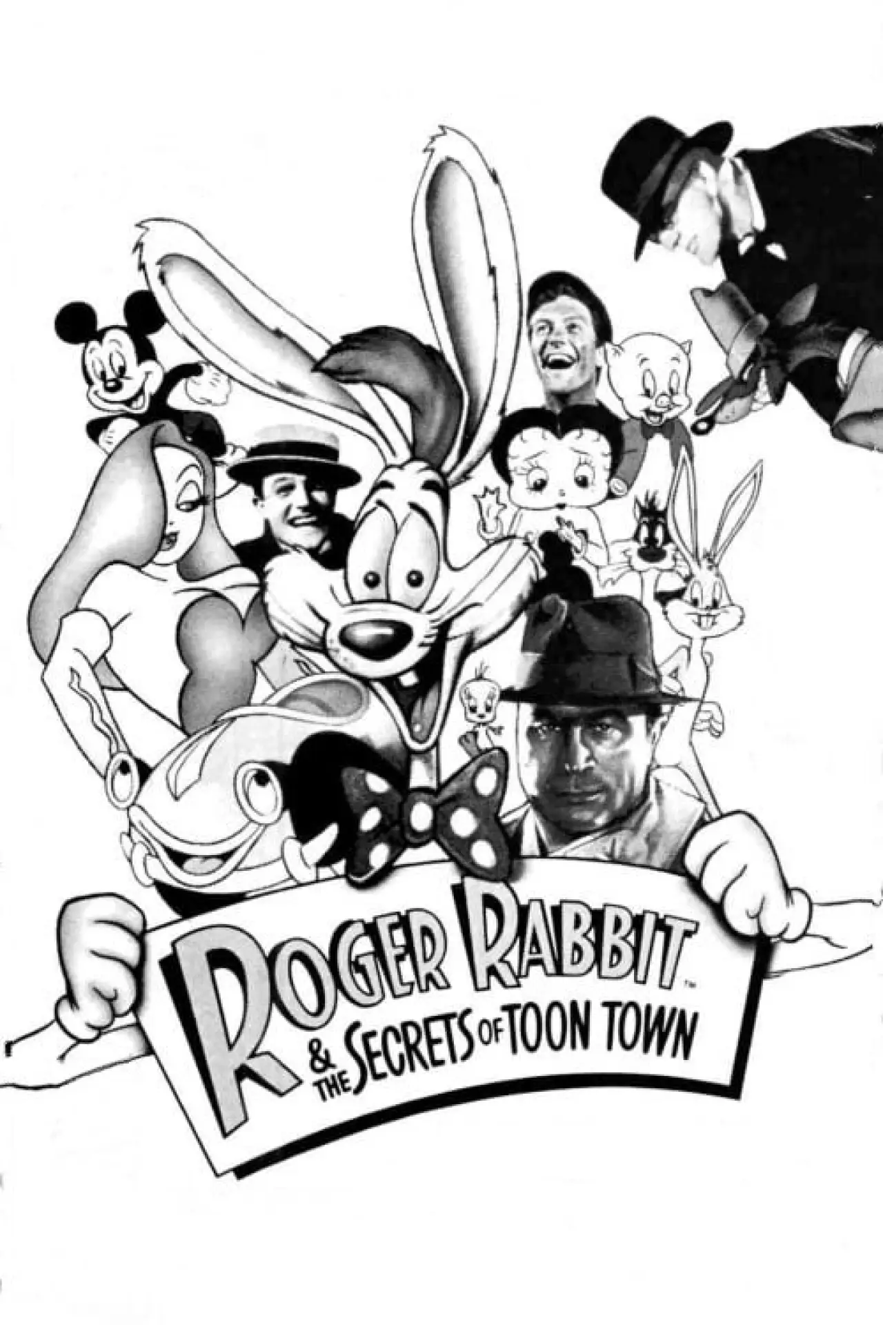 Plakat filmowy "Roger Rabbit and the Secrets of Toon Town"
