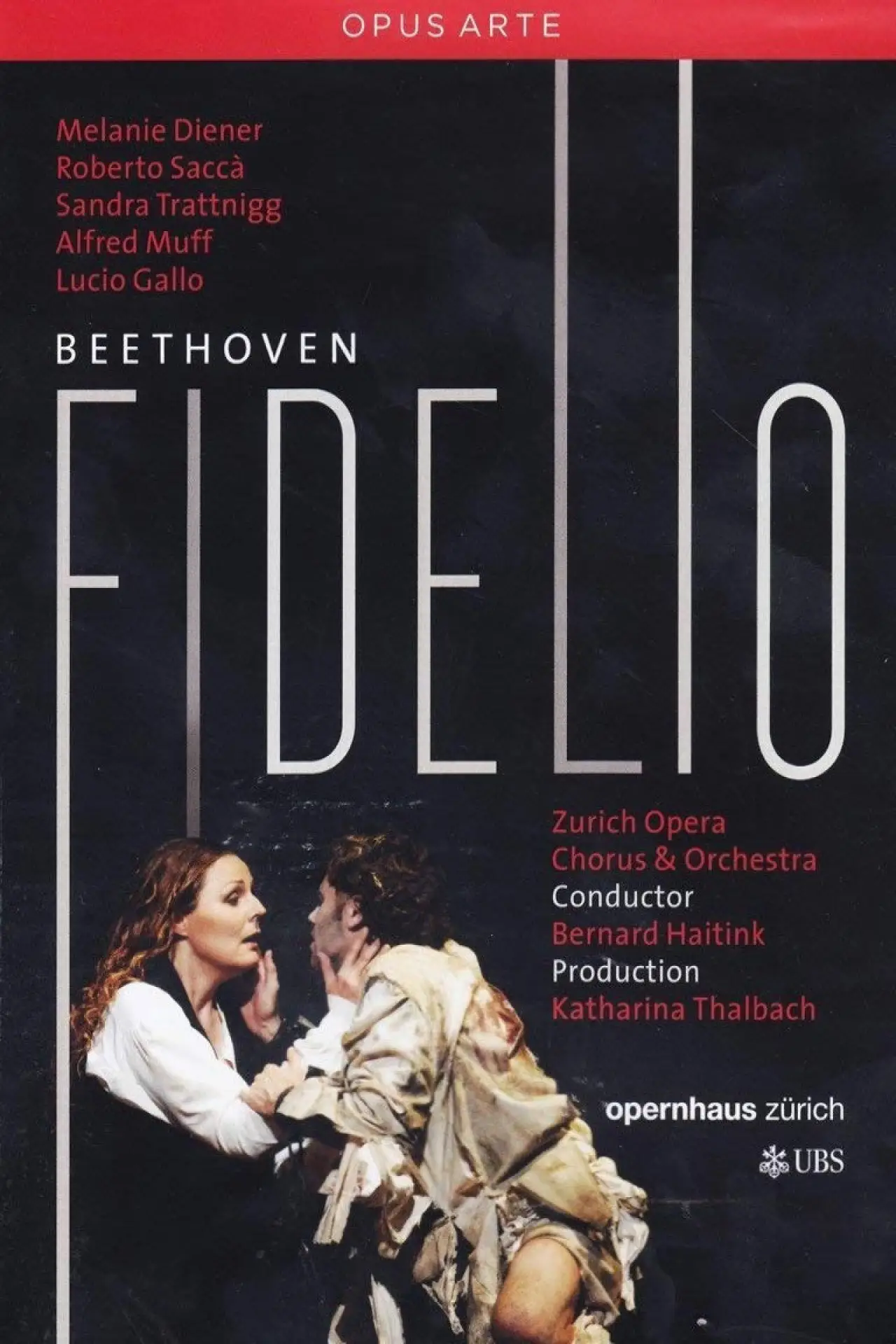Plakat filmowy "Fidelio - Beethoven - Opernhaus Zürich 2008"