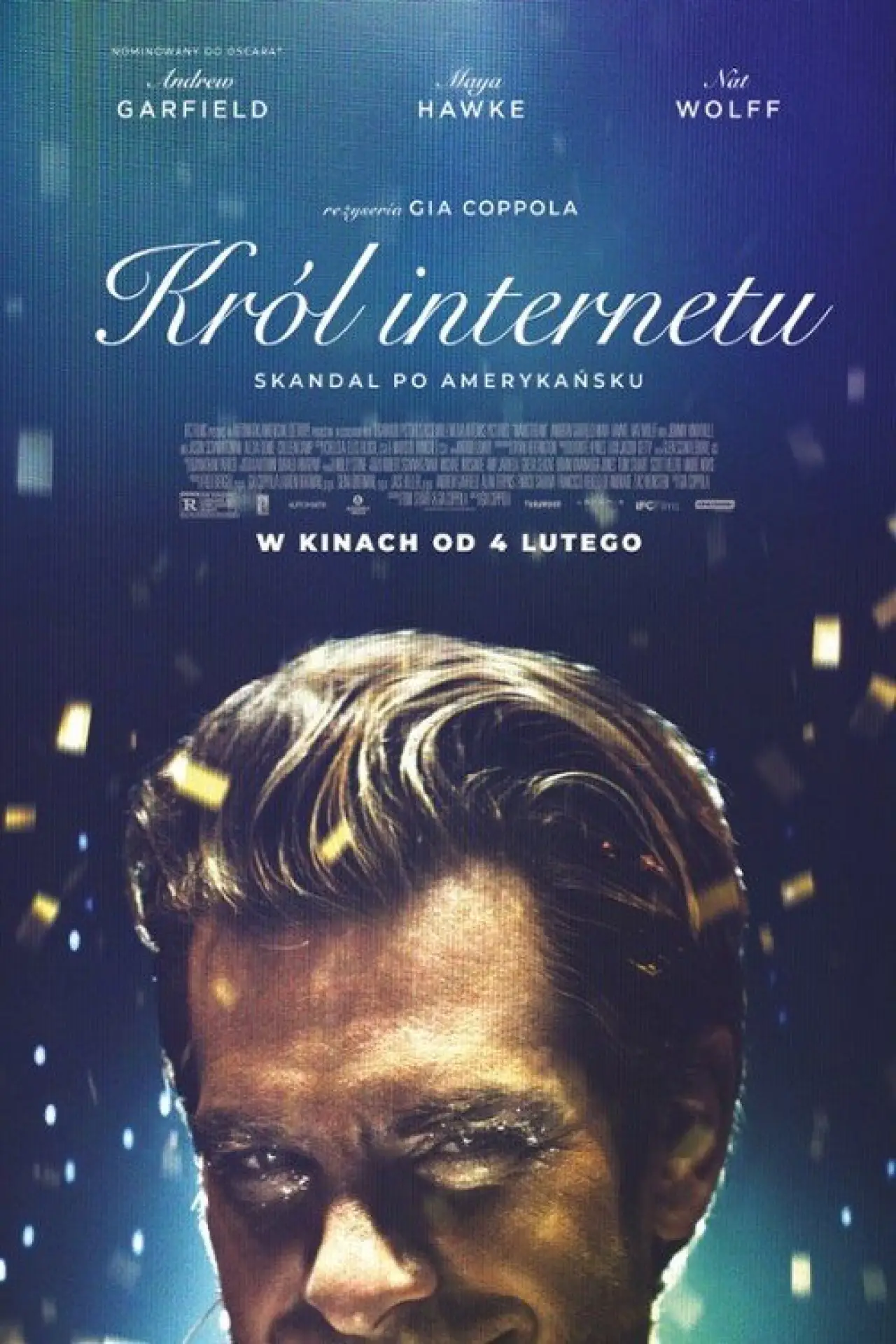 Plakat filmowy "Król Internetu"