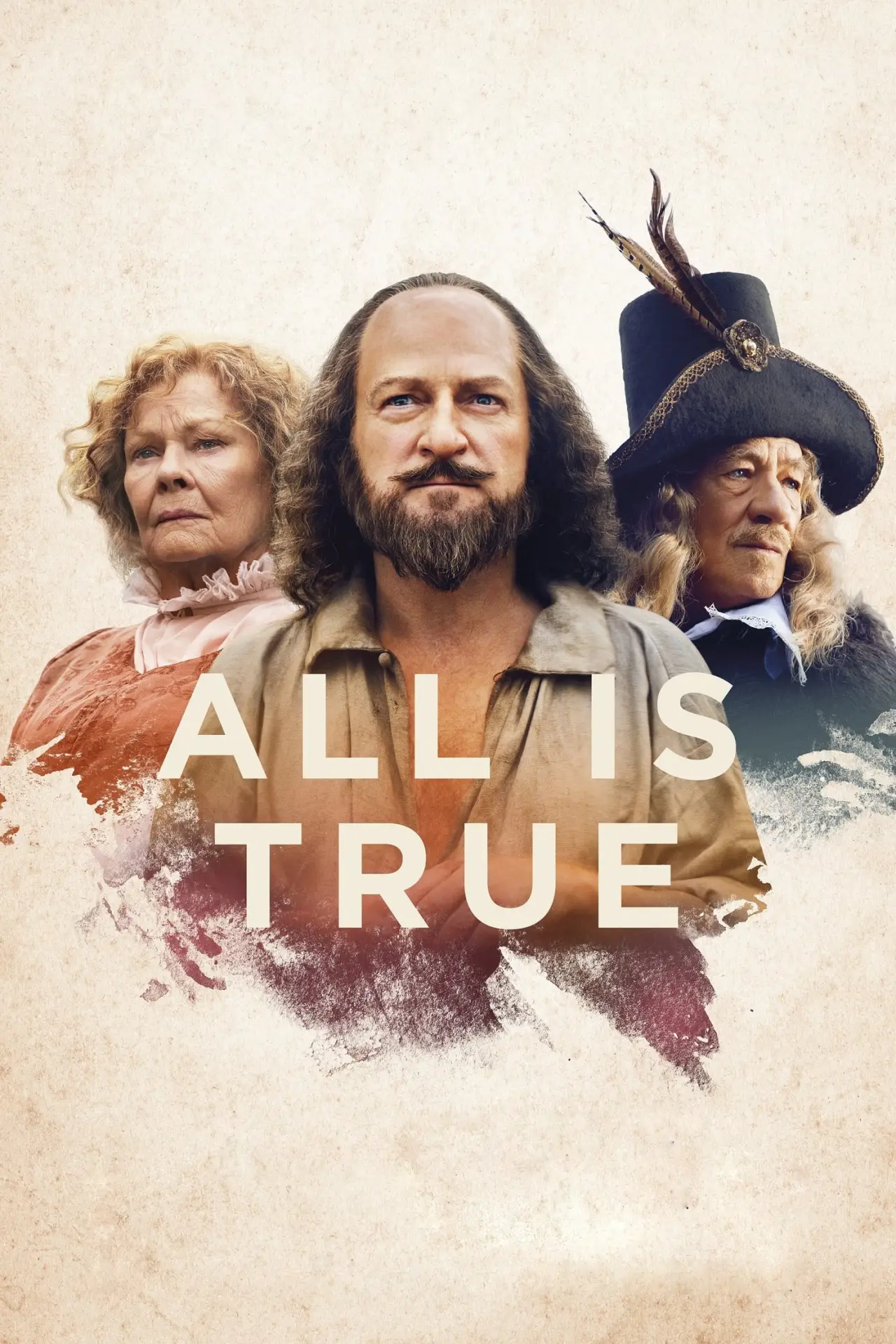 Plakat filmowy "Cała prawda o Szekspirze"