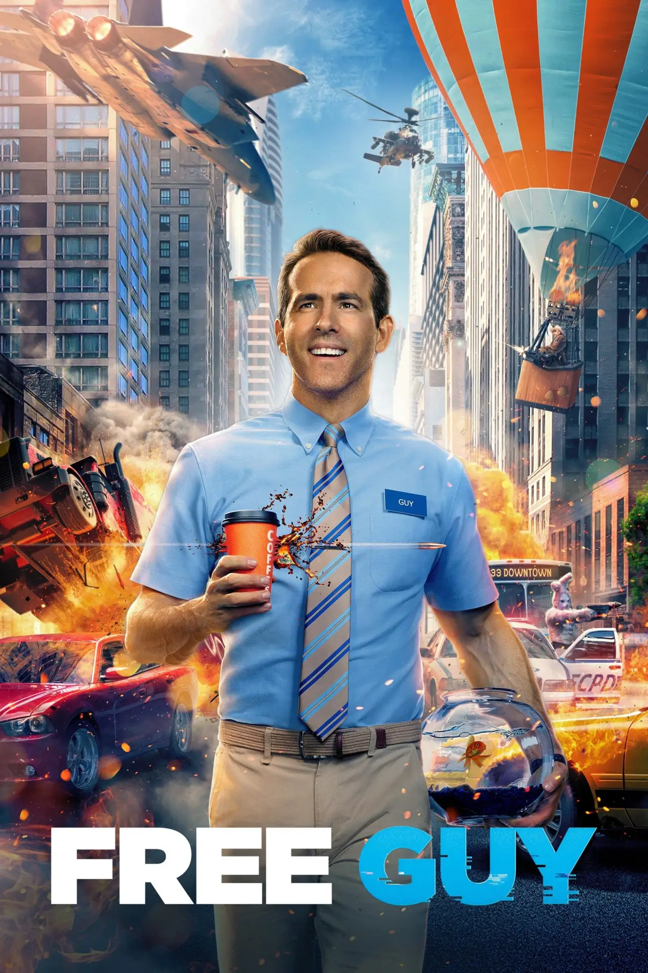 Plakat filmowy "Free Guy"