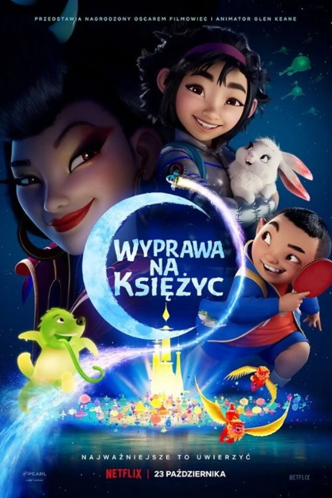 Plakat filmowy "Wyprawa na Księżyc"