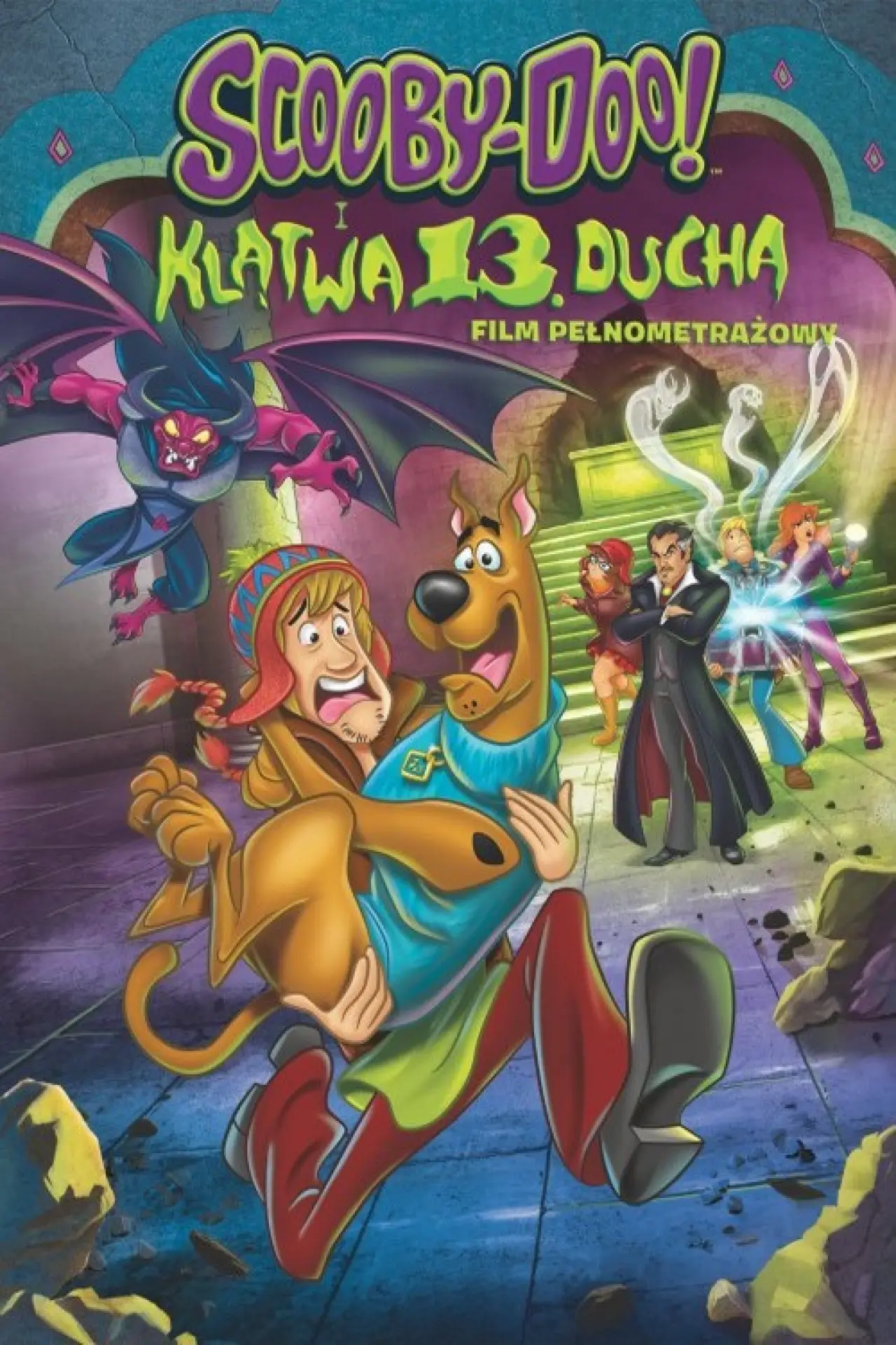 Plakat filmowy "Scooby-Doo i klątwa trzynastego ducha"
