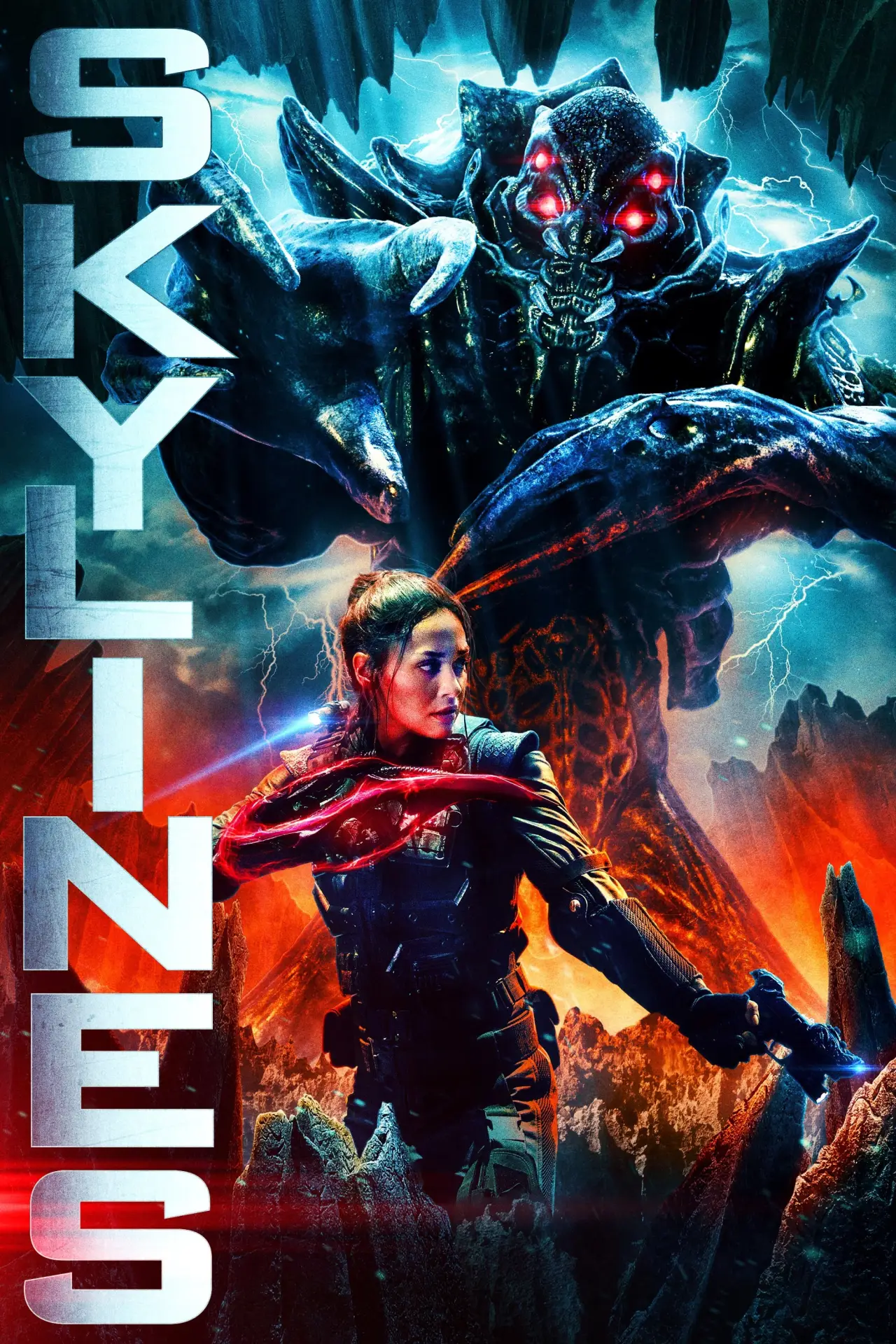 Plakat filmowy "Skylines"
