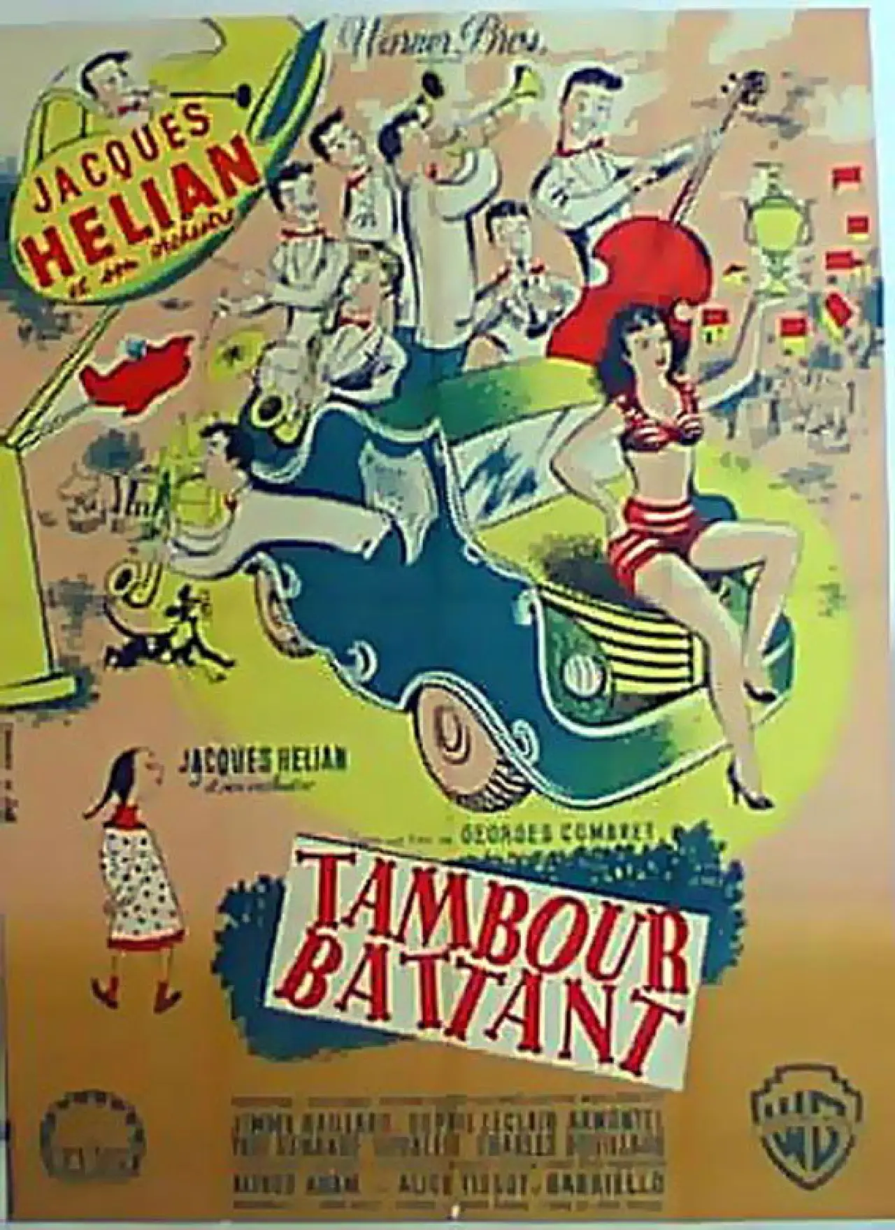 Plakat filmowy "Tambour battant"