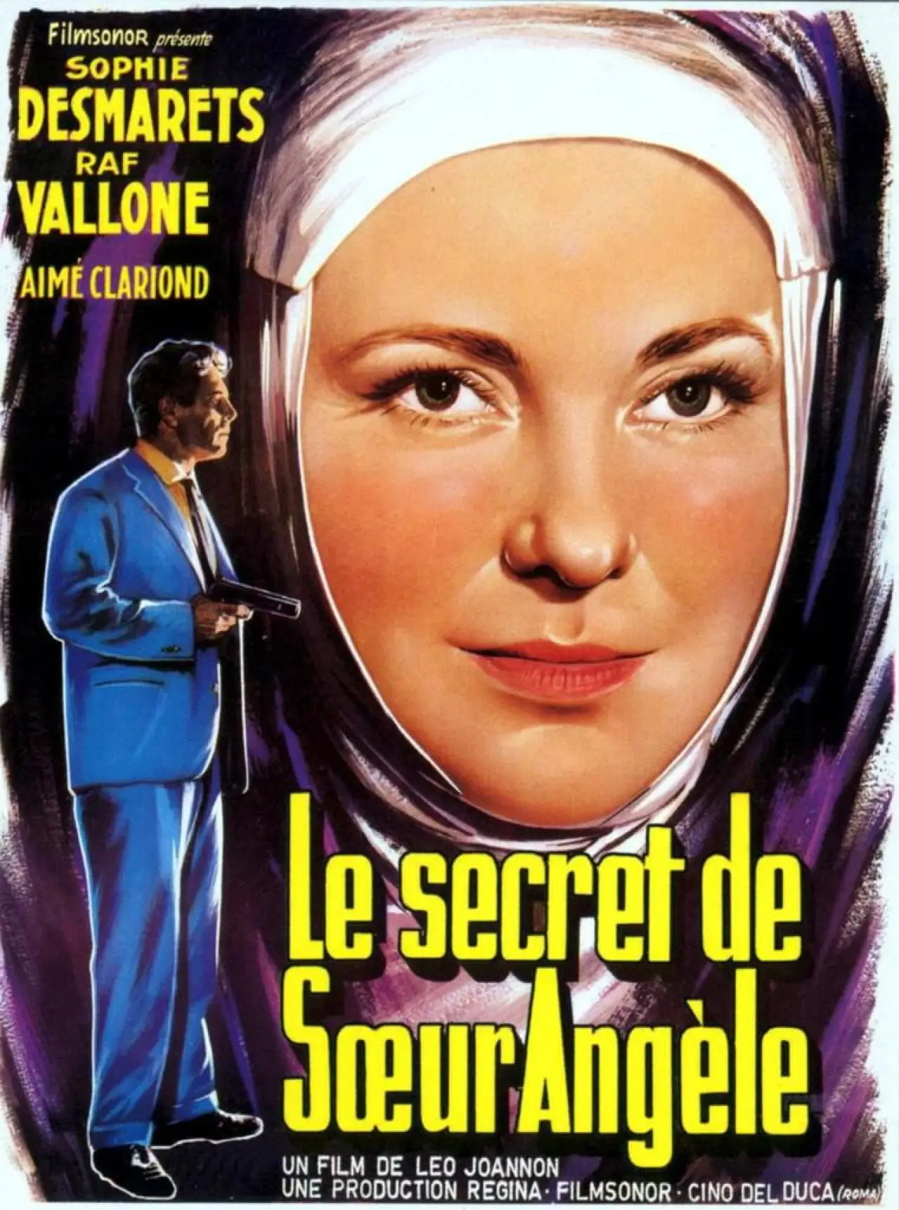 Plakat filmowy "Le Secret de sœur Angèle"