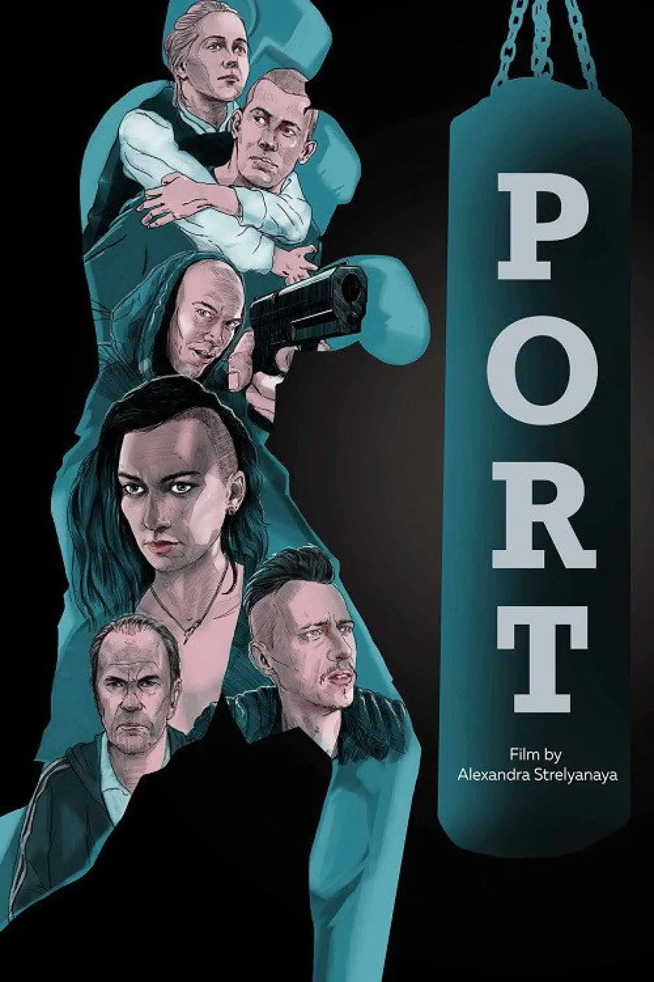 Plakat filmowy "Порт"