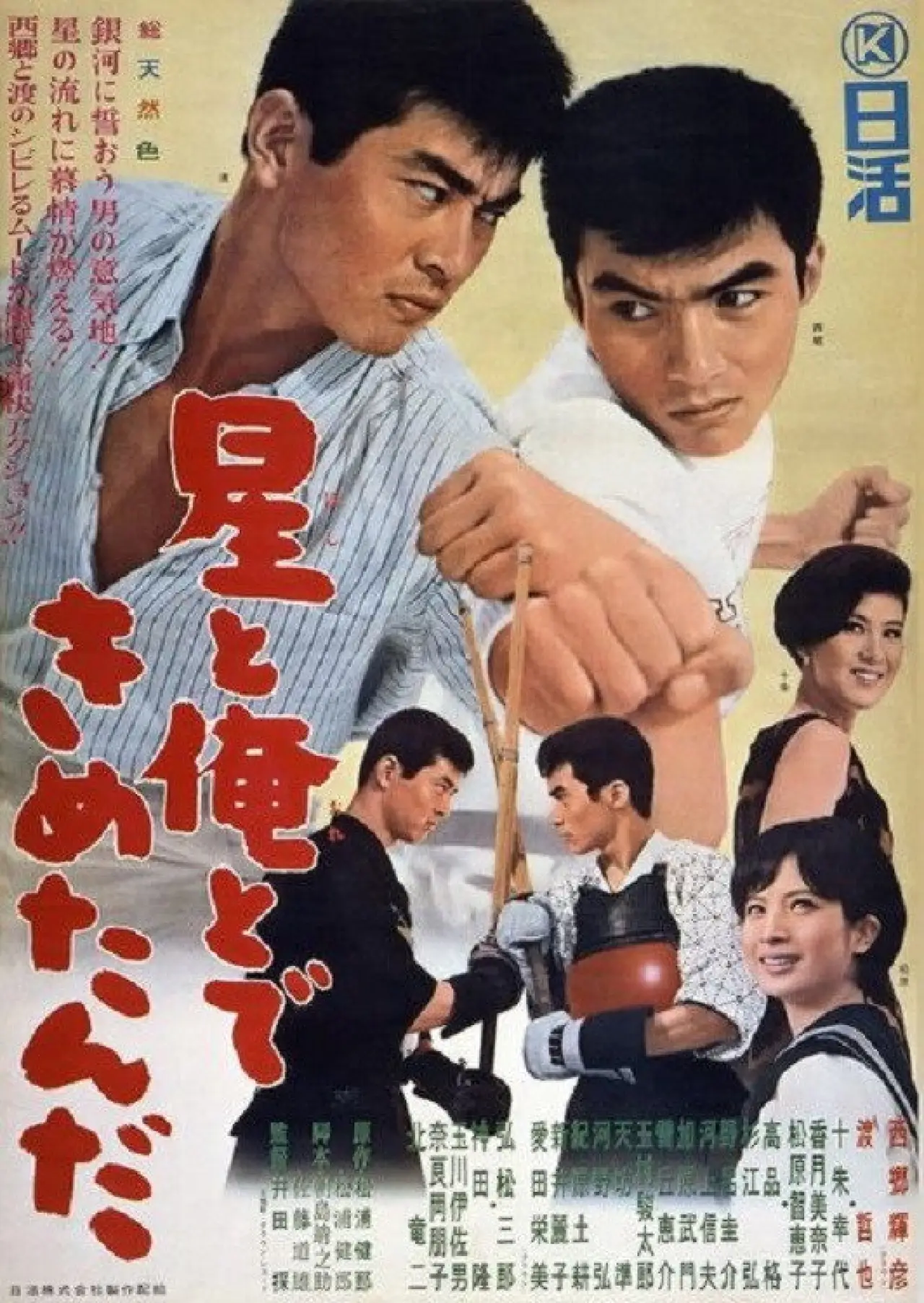 Plakat filmowy "星と俺とできめたんだ"