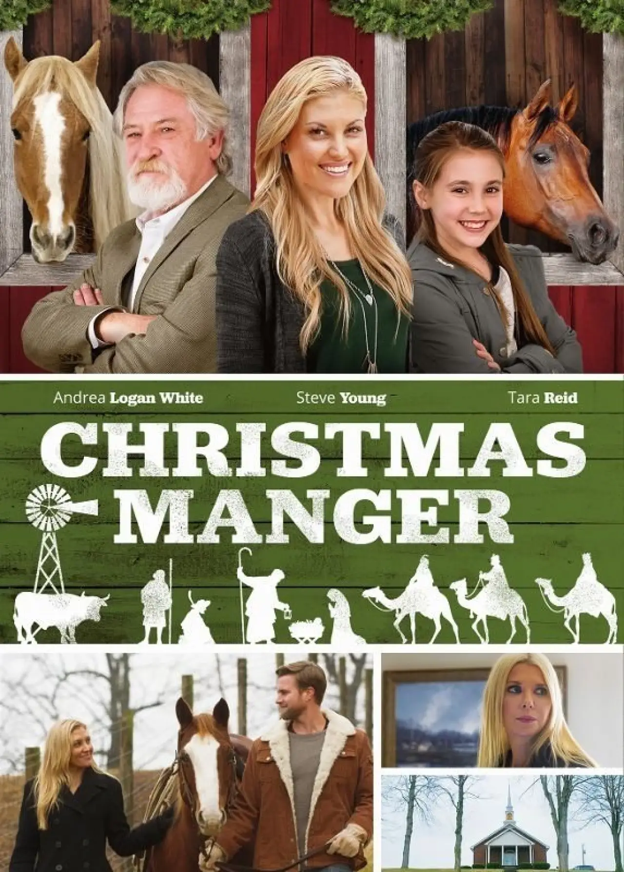 Plakat filmowy "Christmas Manger"