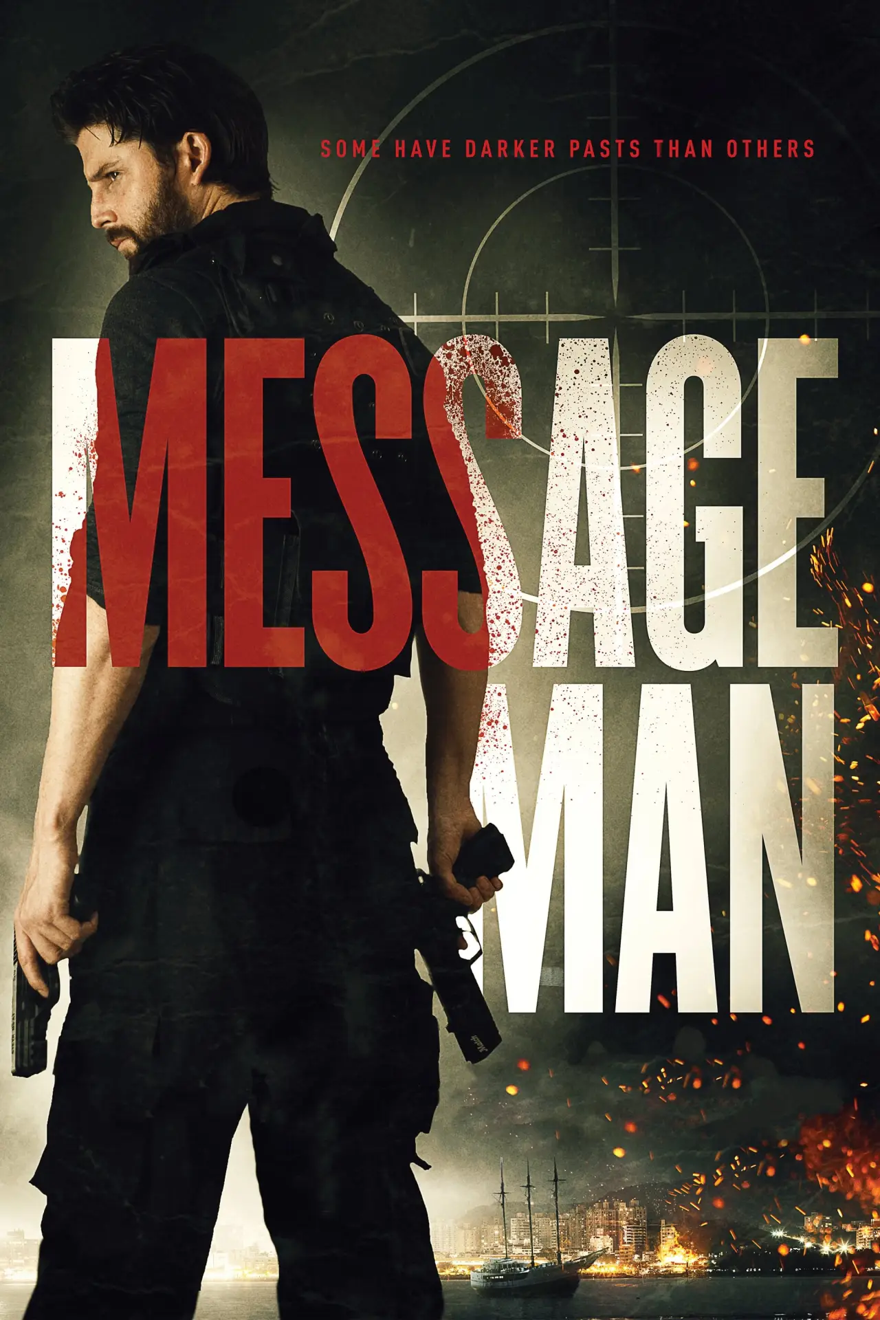 Plakat filmowy "Message Man"
