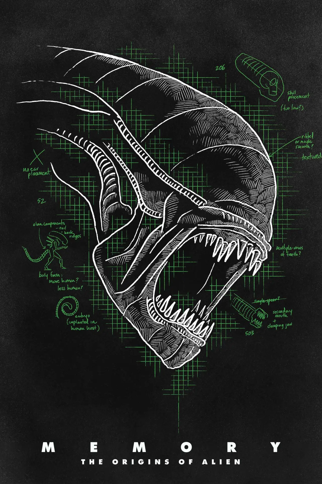 Plakat filmowy "Memory: The Origins of Alien"