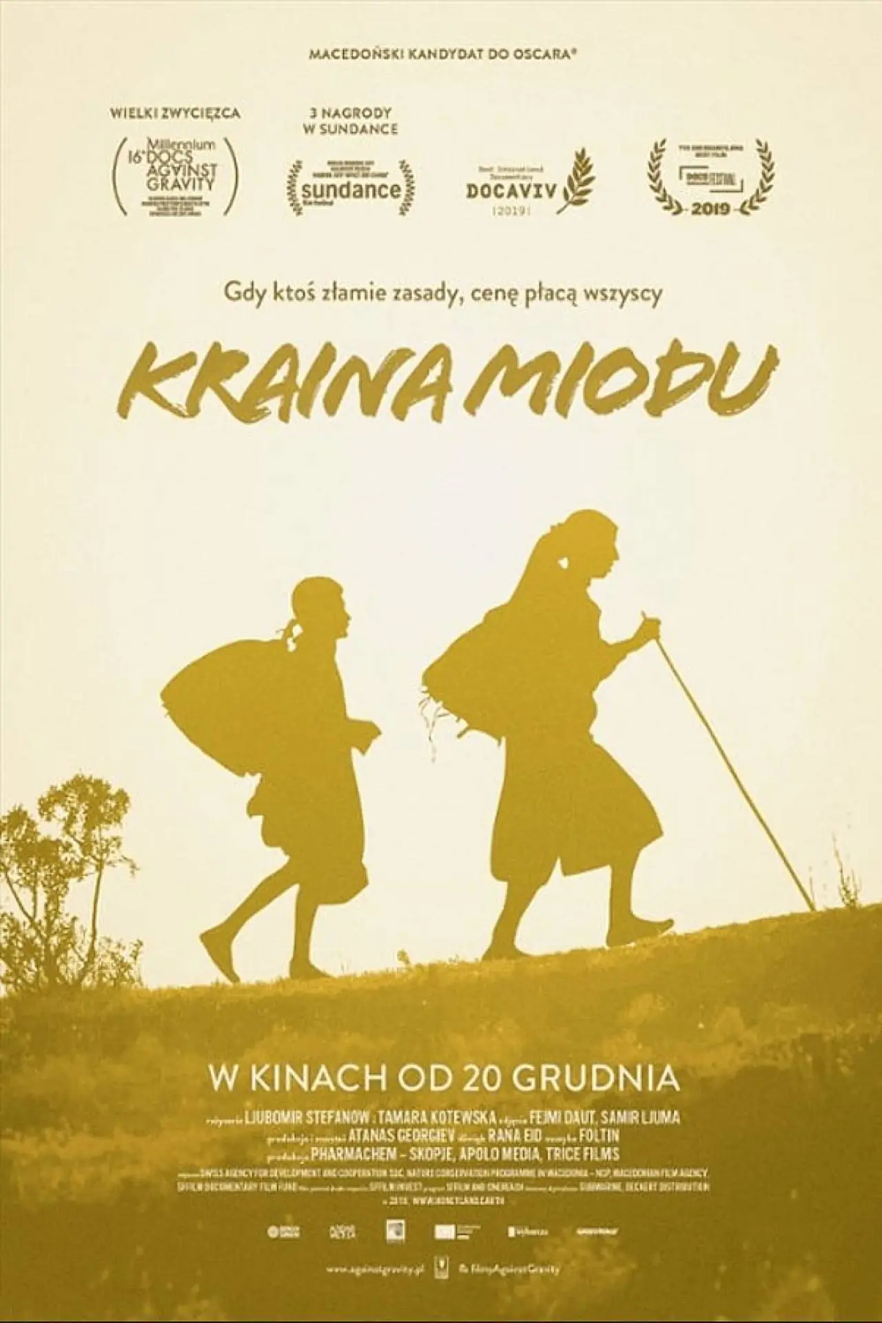 Plakat filmowy "Kraina miodu"