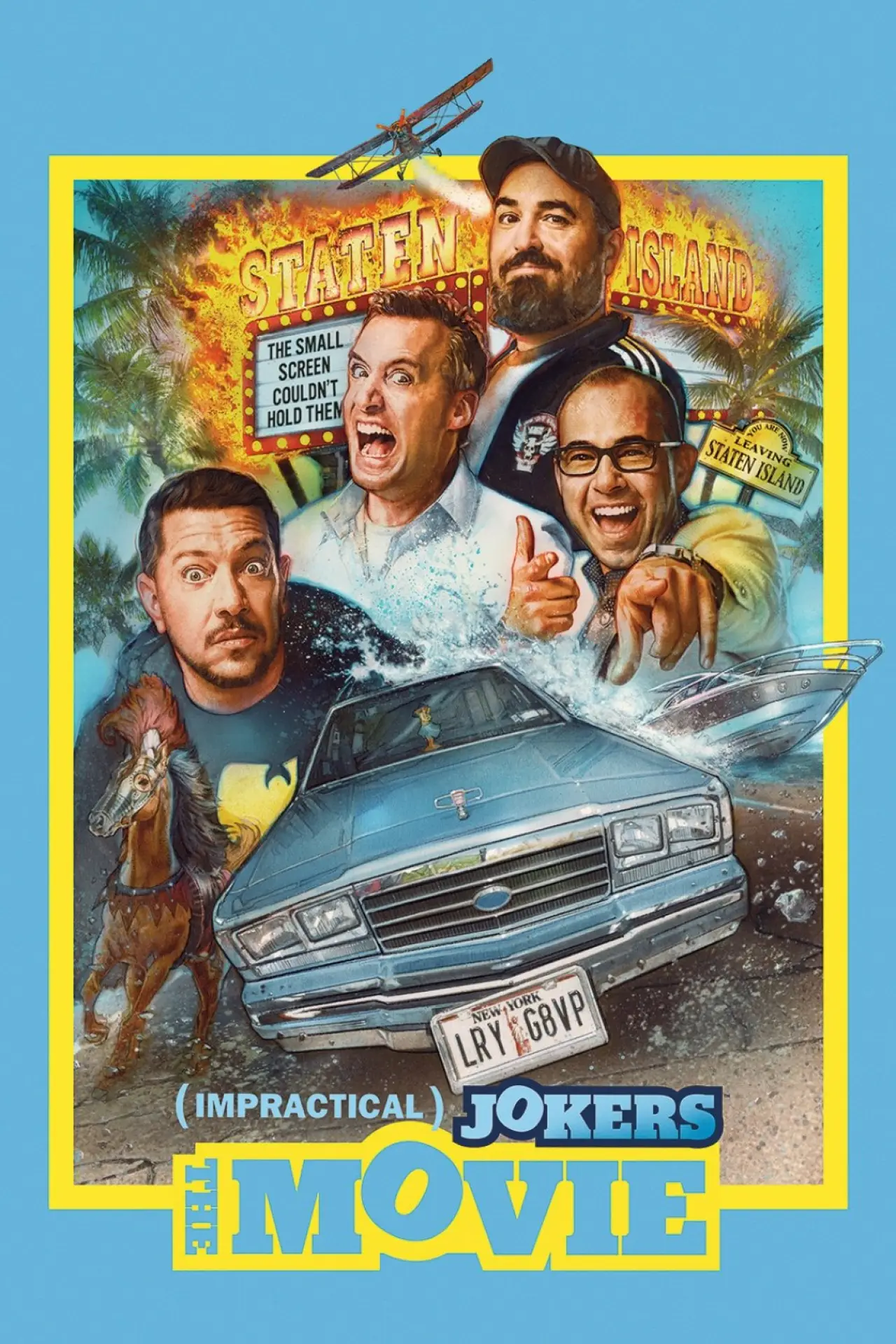 Plakat filmowy "Impractical Jokers: The Movie"